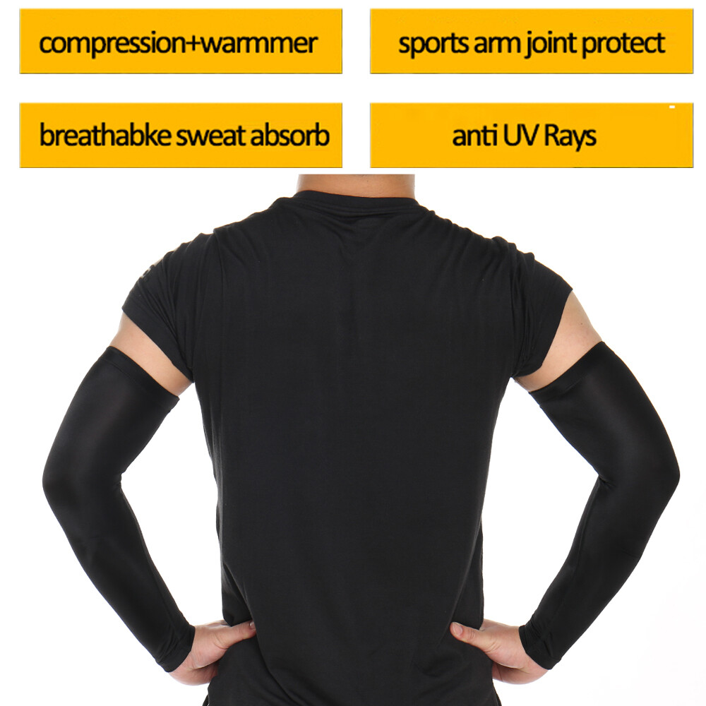 Compression Arm Sleeve Elbow Support Brace Joint Pain Relief Arthritis Sport CFR