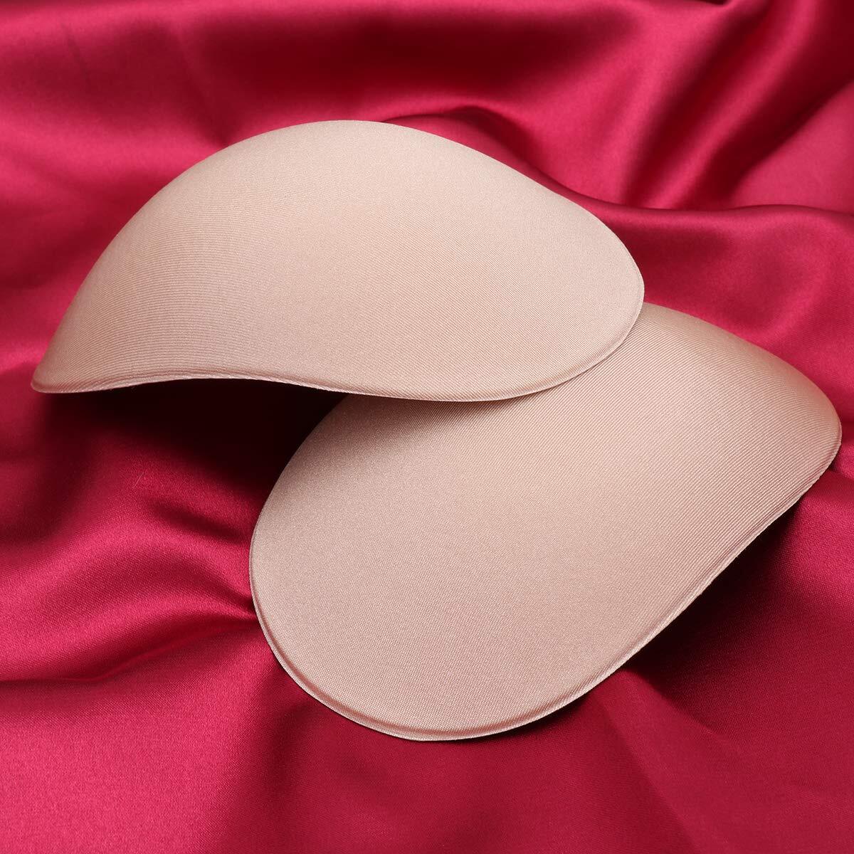 Women Shoulder Pads Adhesive Shoulder Enhancer Anti-slip Cushion Push Up Khaki