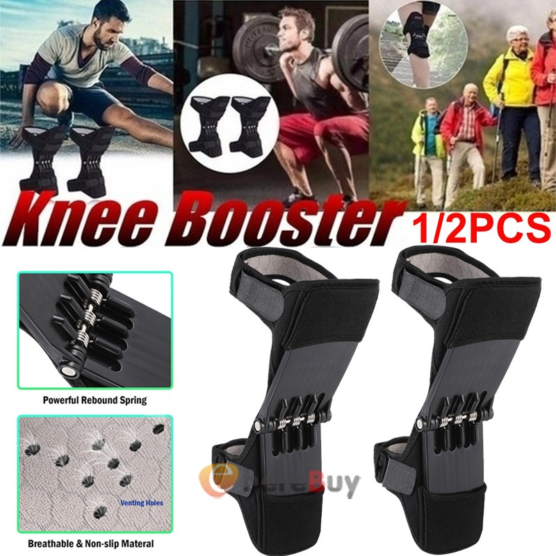 Knee Brace Hinged Compression Sleeve Joint Support Open Patella Stabilizer Wrap