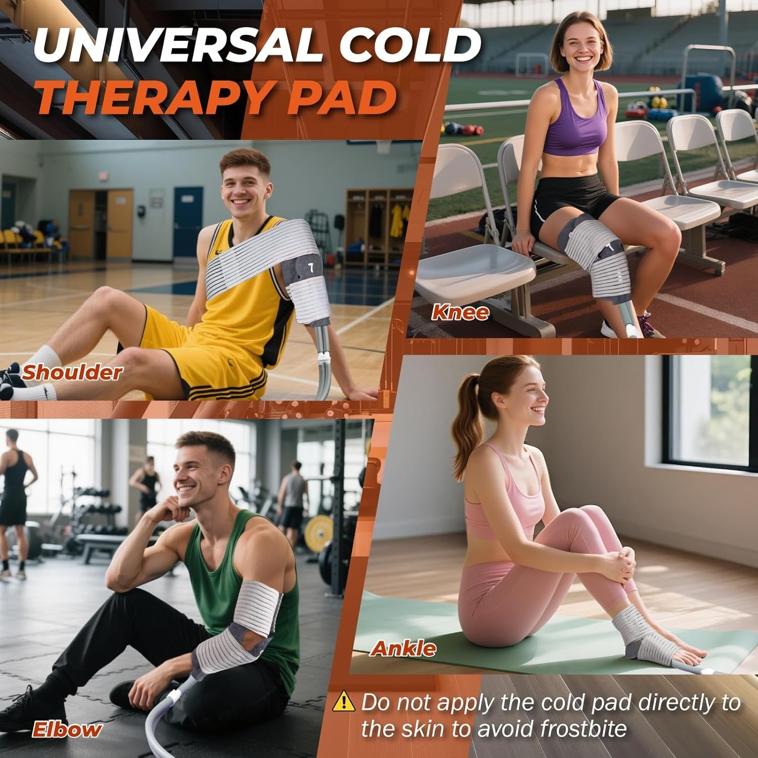 Youkada Cold Therapy Machine For Knee Shoulder Hip & Ankle Recovery, Light Use