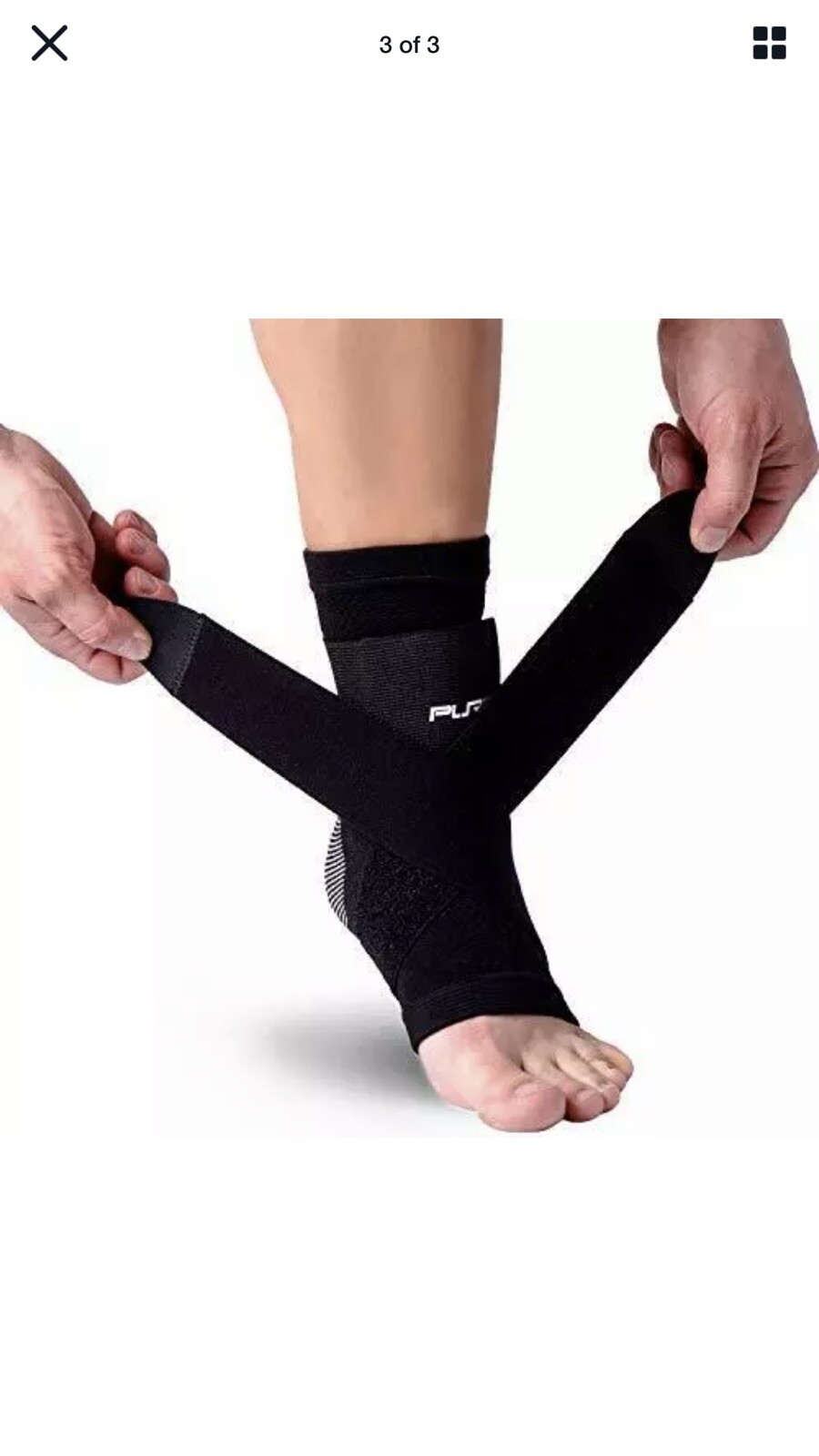 Pure Athlete – Ankle Support. Size S/M