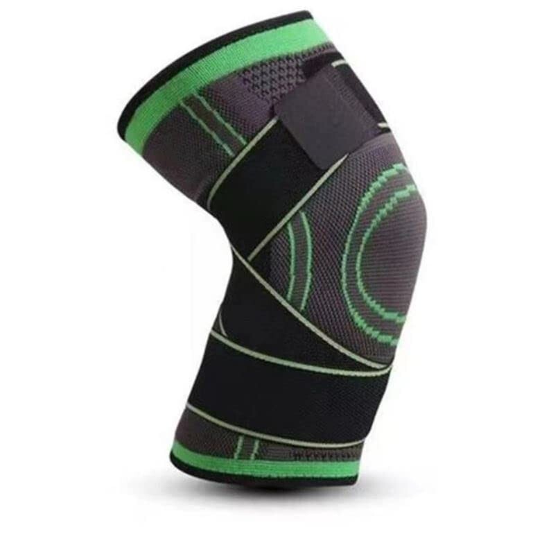 Adjustable Pressurized Fitness Running Bandage Knee Support Braces Sports