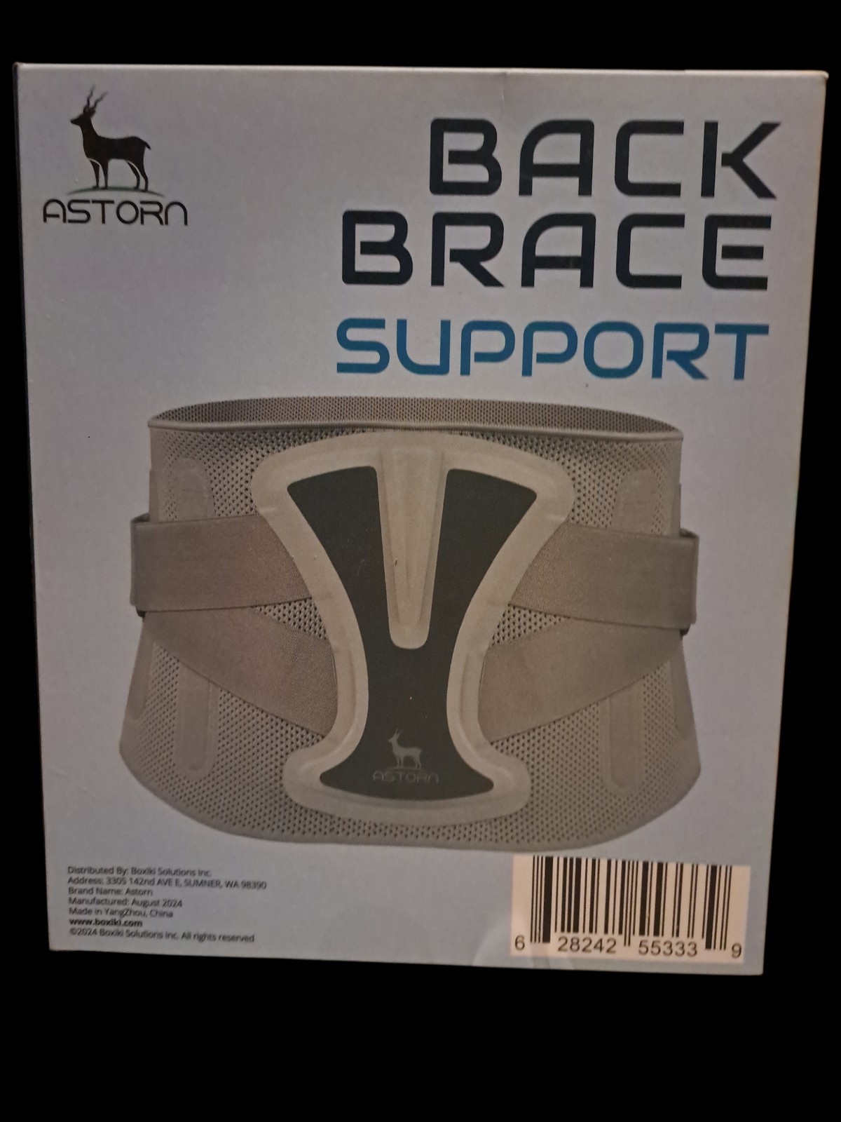 ASTORN/ BACK BRACE SUPPORT