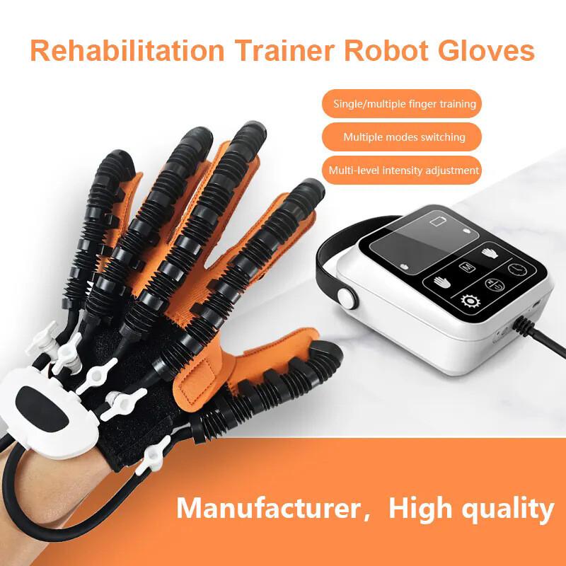 Hand Function Training Rehabilitation Robot Gloves Recovery Stroke Hemiplegia AU