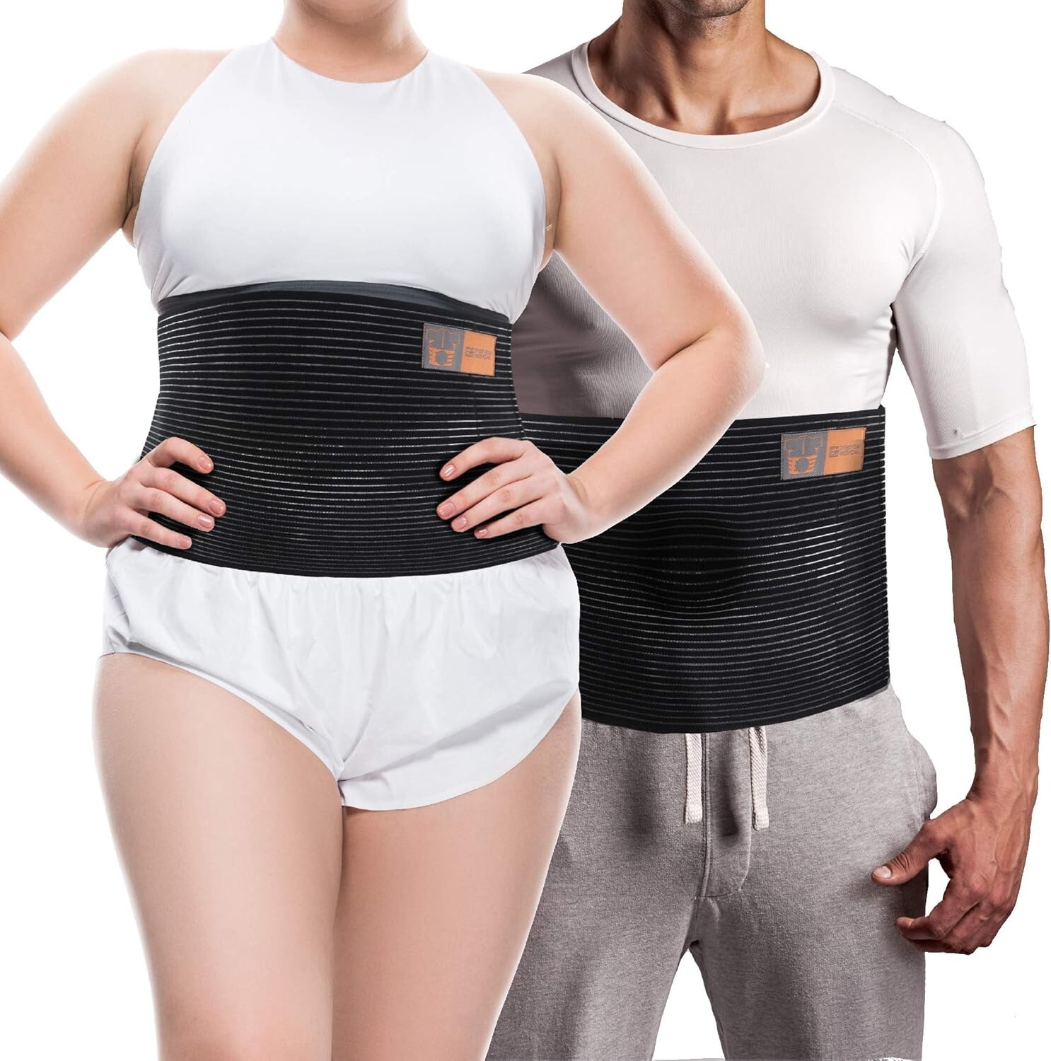 Plus Size Umbilical Hernia Support Belt I Pain and Discomfort Relief from Umb…