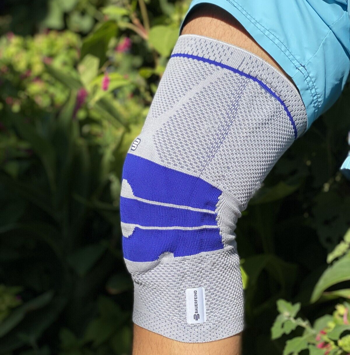 Bauerfeind GenuTrain Size 2 Knee Joint Brace Patella Support ACL MCL Meniscus