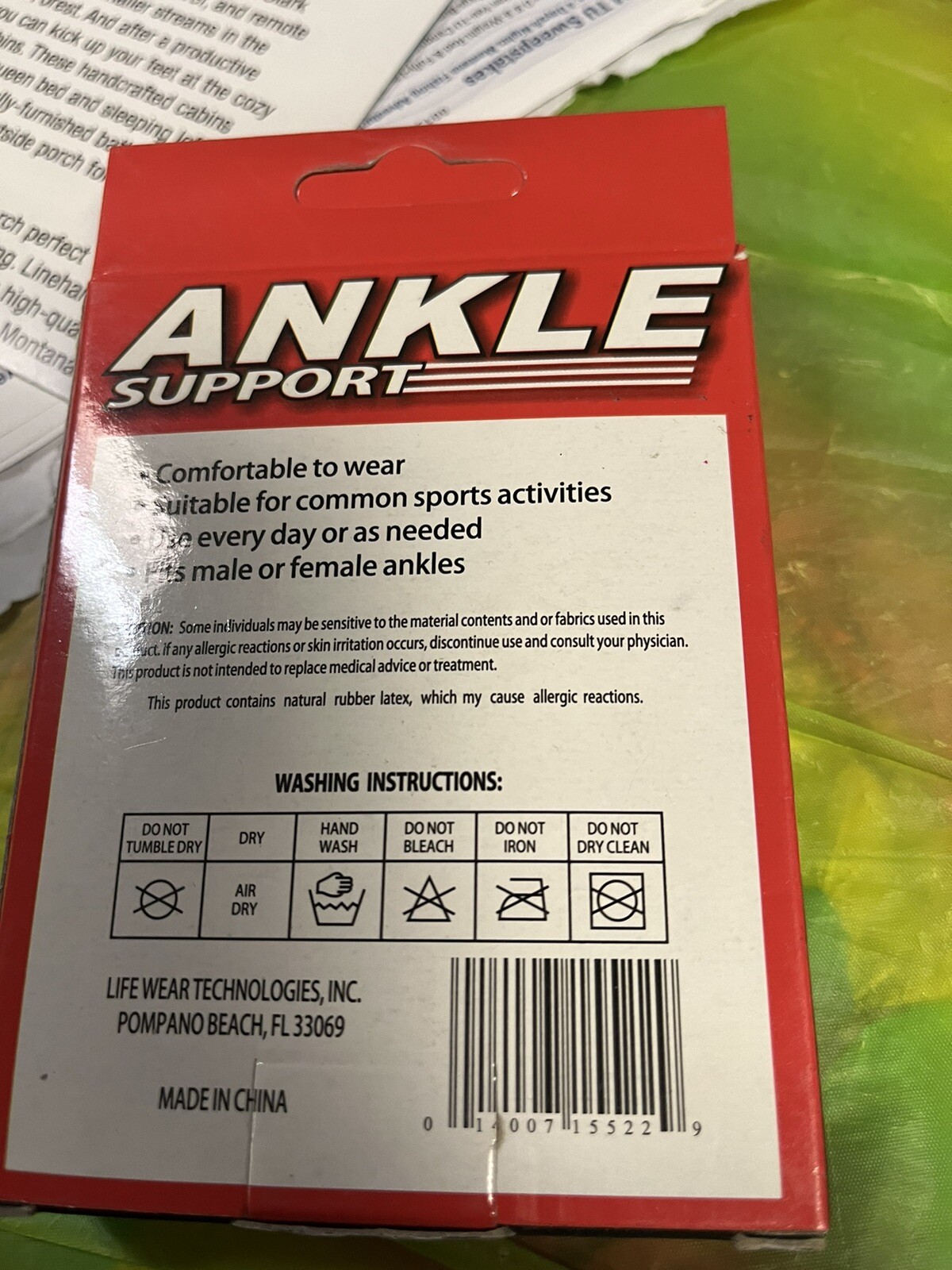 Lifeweartech 2 Pack ANKLE SUPPORT BRAND NEW Men Or Women