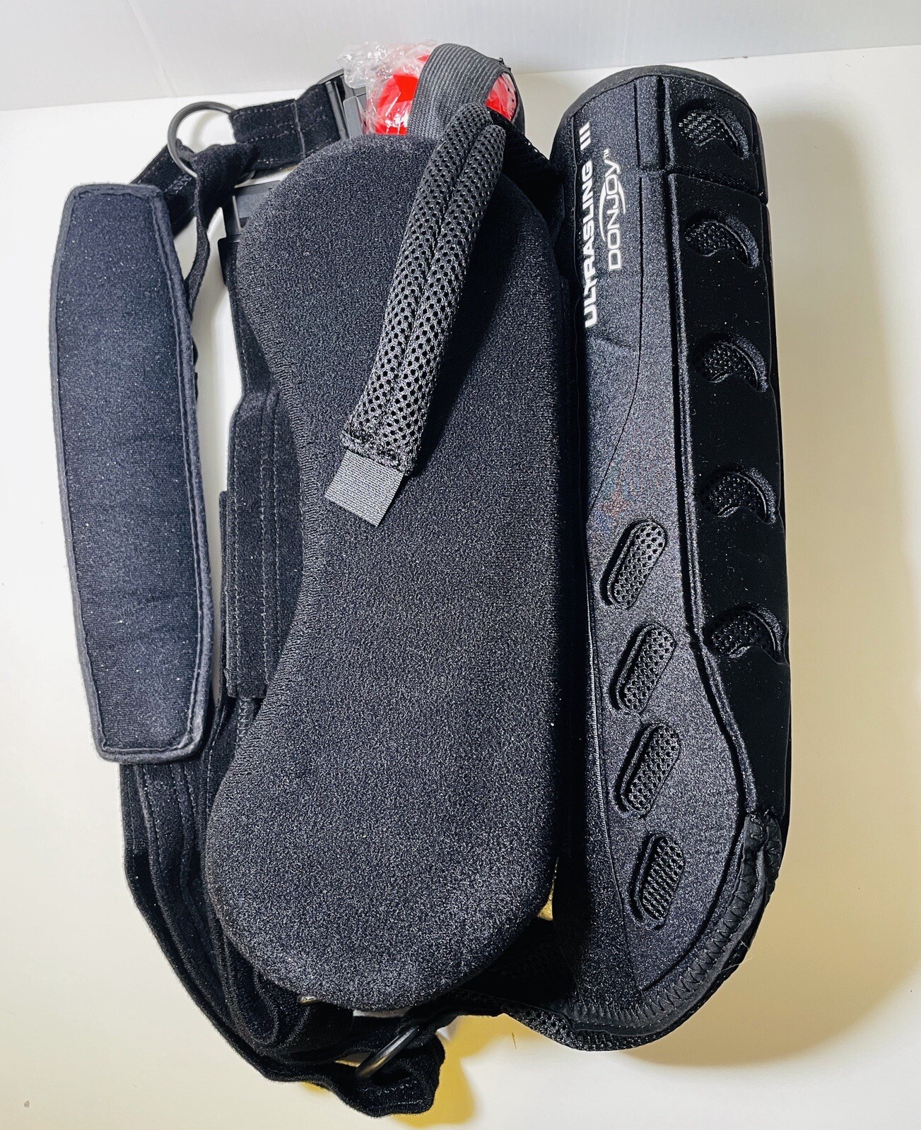 DonJoy UltraSling III Black Medium Sling Arm Rest Therapy Squeeze Ball Set Strap
