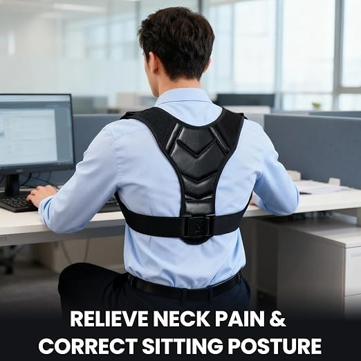 Posture Corrector for Women & Men, Adjustable Back Brace Shoulder Straightene…