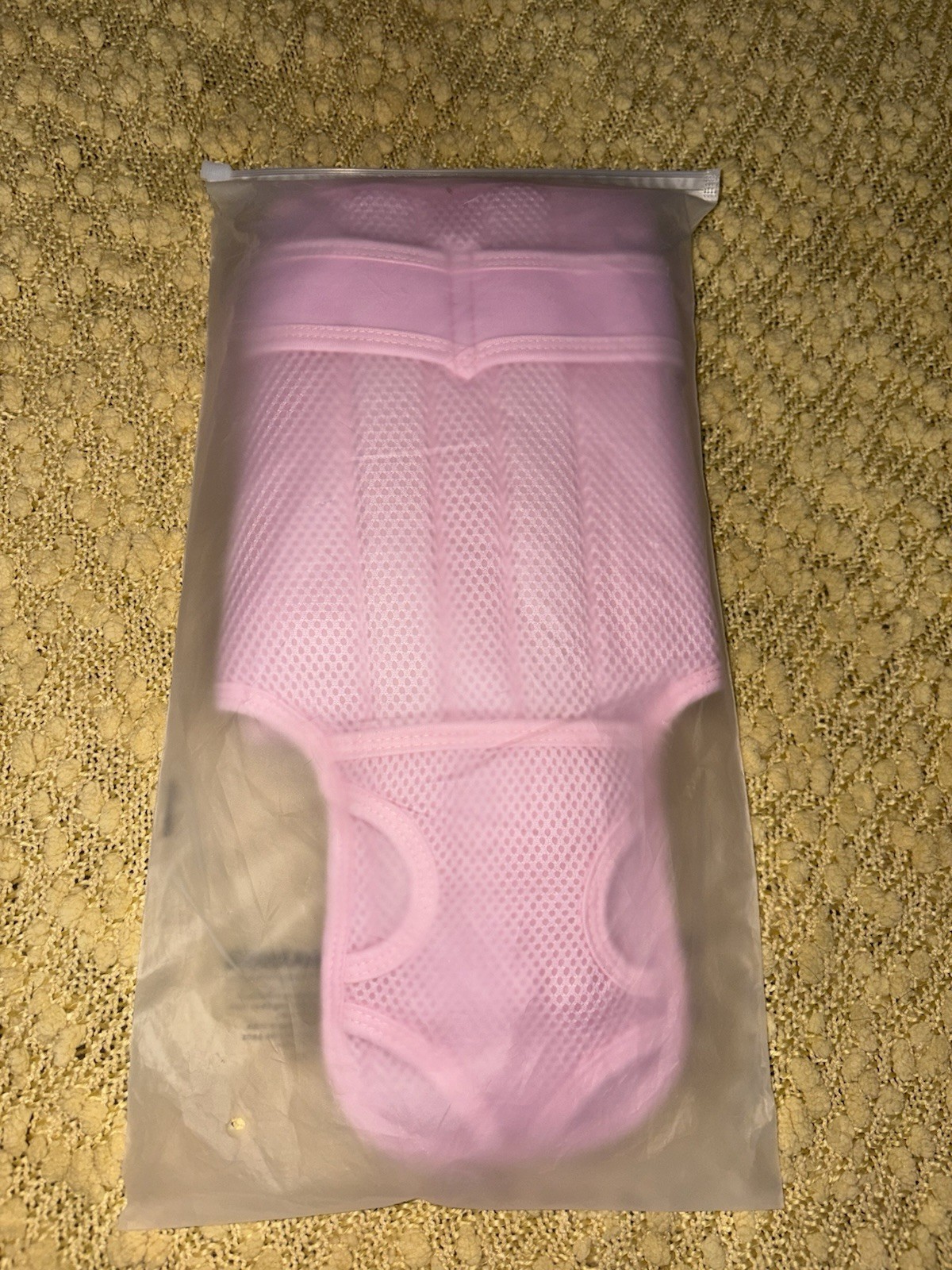 Pink Adjustable Ergonomic Posture Corrector Back Brace Size L Breathable Support