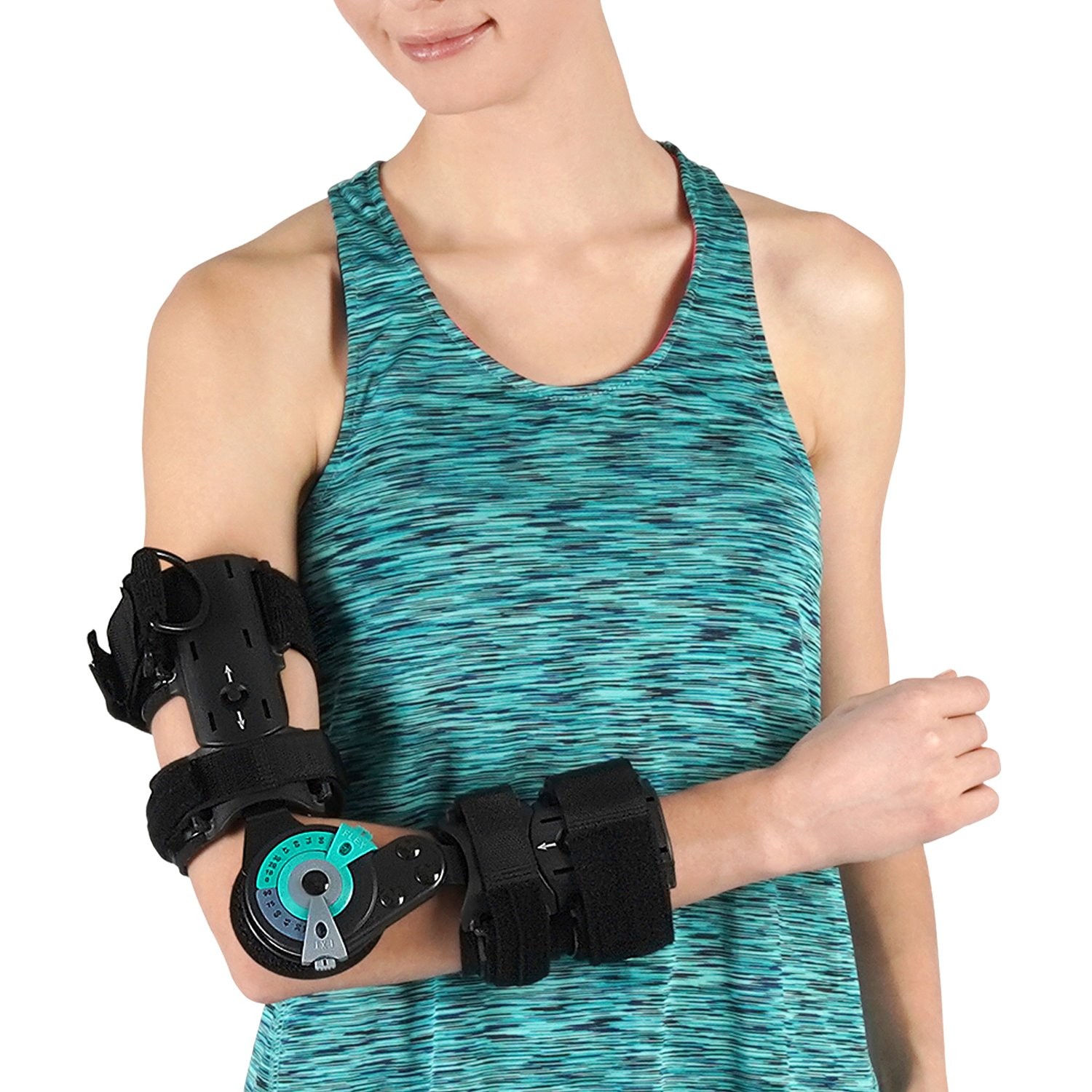 Soles Hinged Elbow Brace Right Arm Post Op Injury Recovery Rom Range Of One