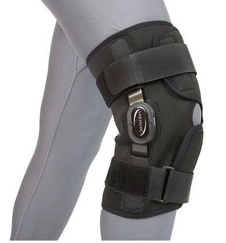 NEW Vertaloc Knee Brace – Universal (L&R) – Adjustable Size S-3XL – Black 
