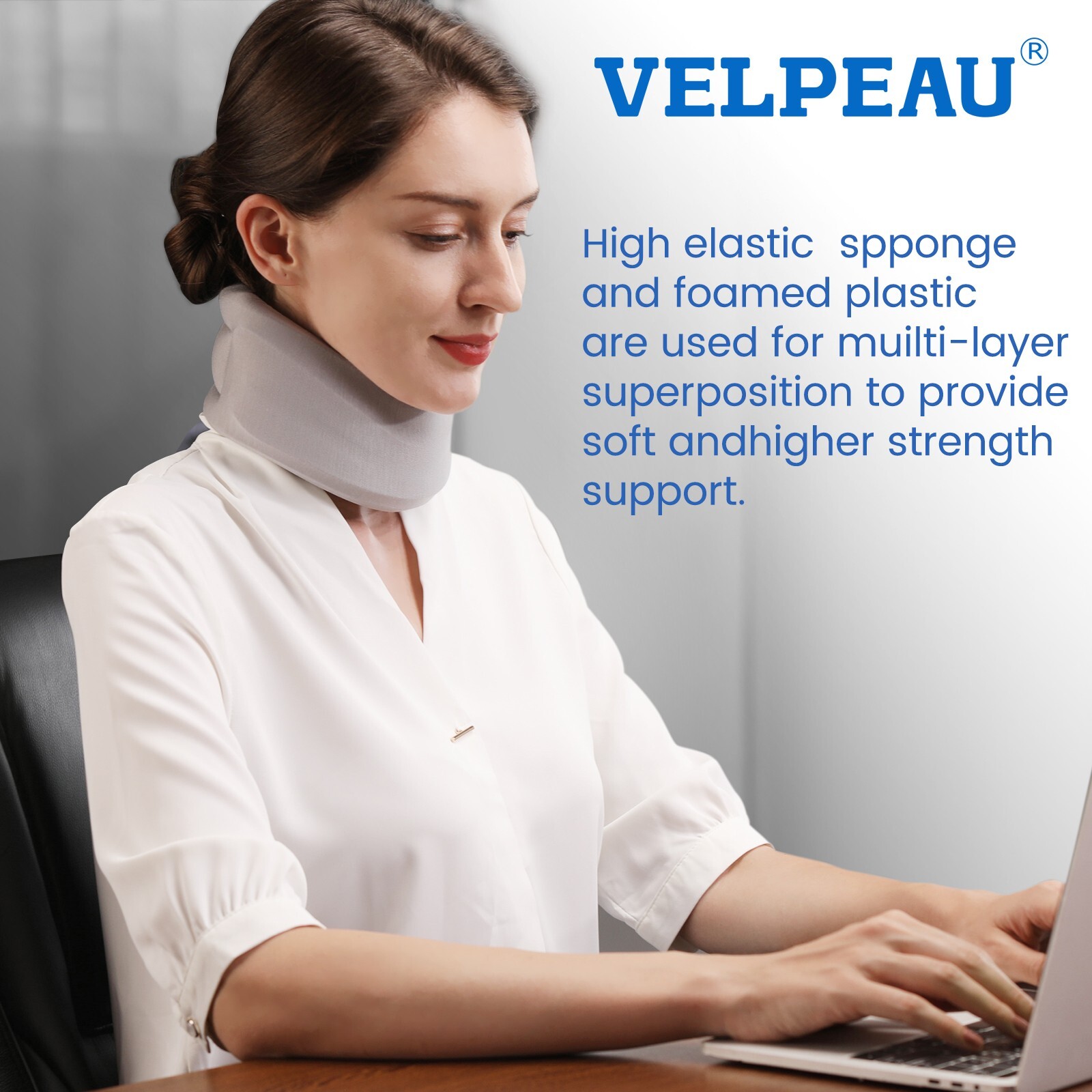 Cervical Neck Collar, Ergonomic Neck Support Brace Neck Pain Relief Support