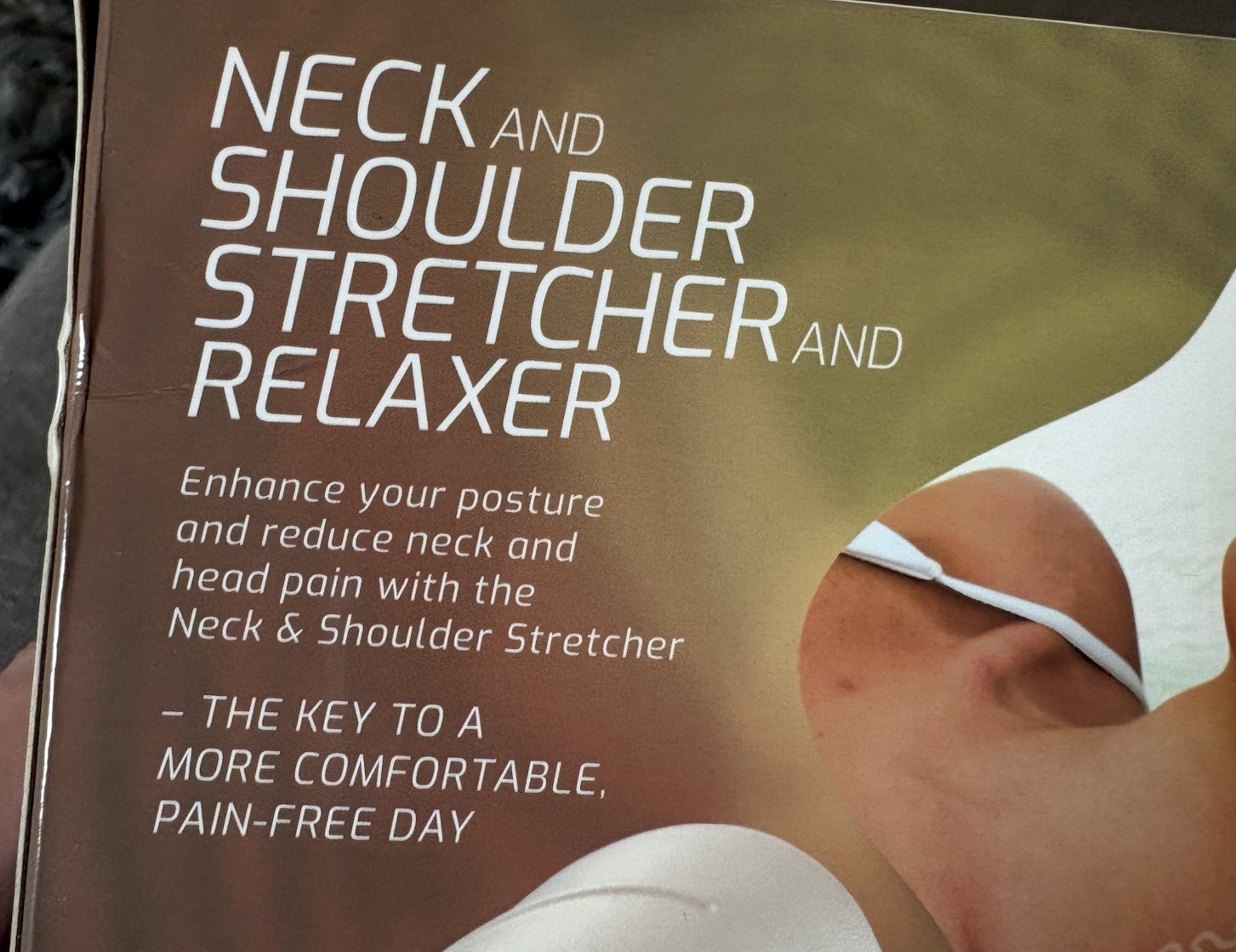 NIB Pursonic Neck and Shoulder Stretcher and Relaxer •Pain Relief In Minutes