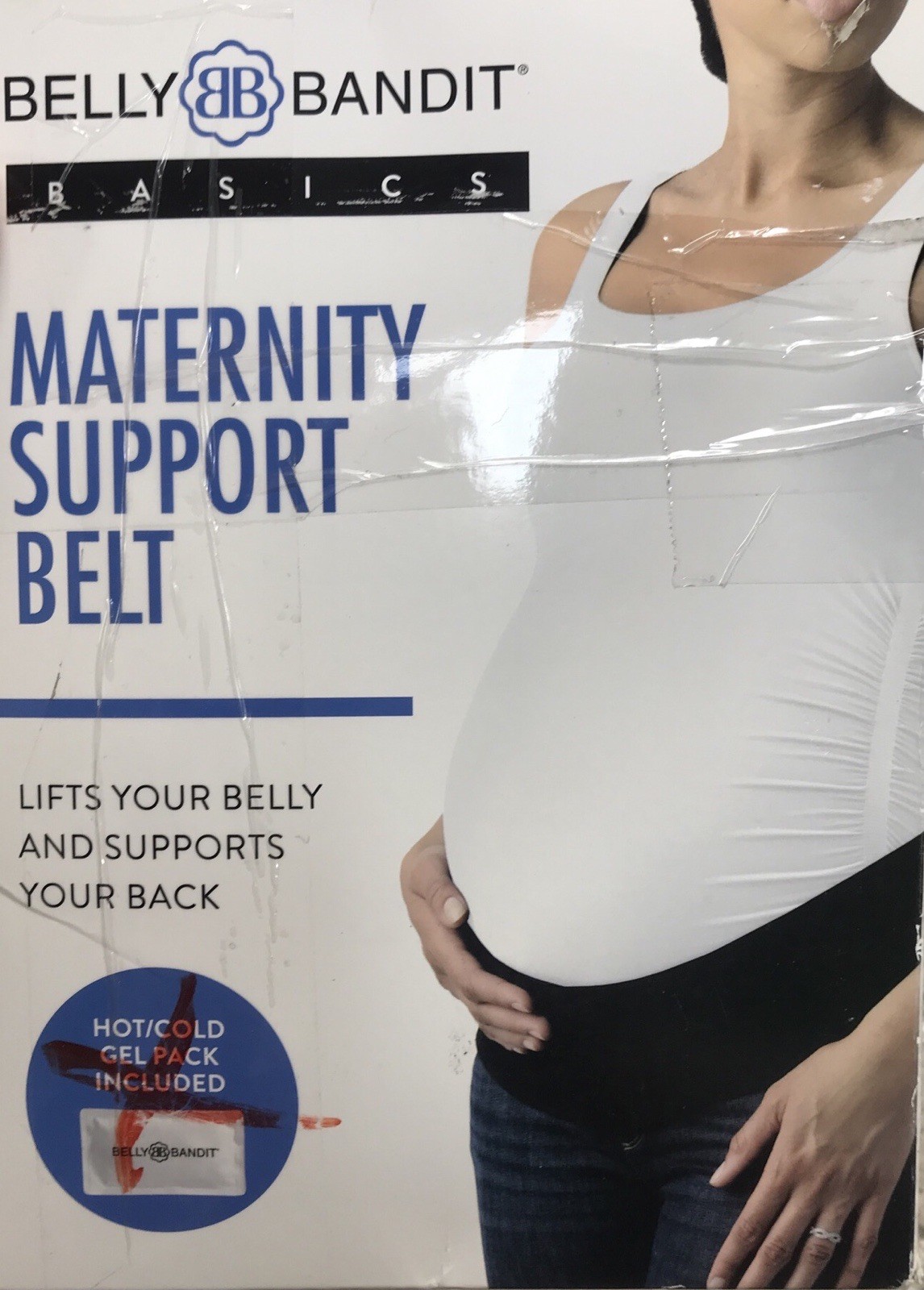 Belly & Back Maternity Support Belt ” Opened Box Missing a Gel Pack” Size L