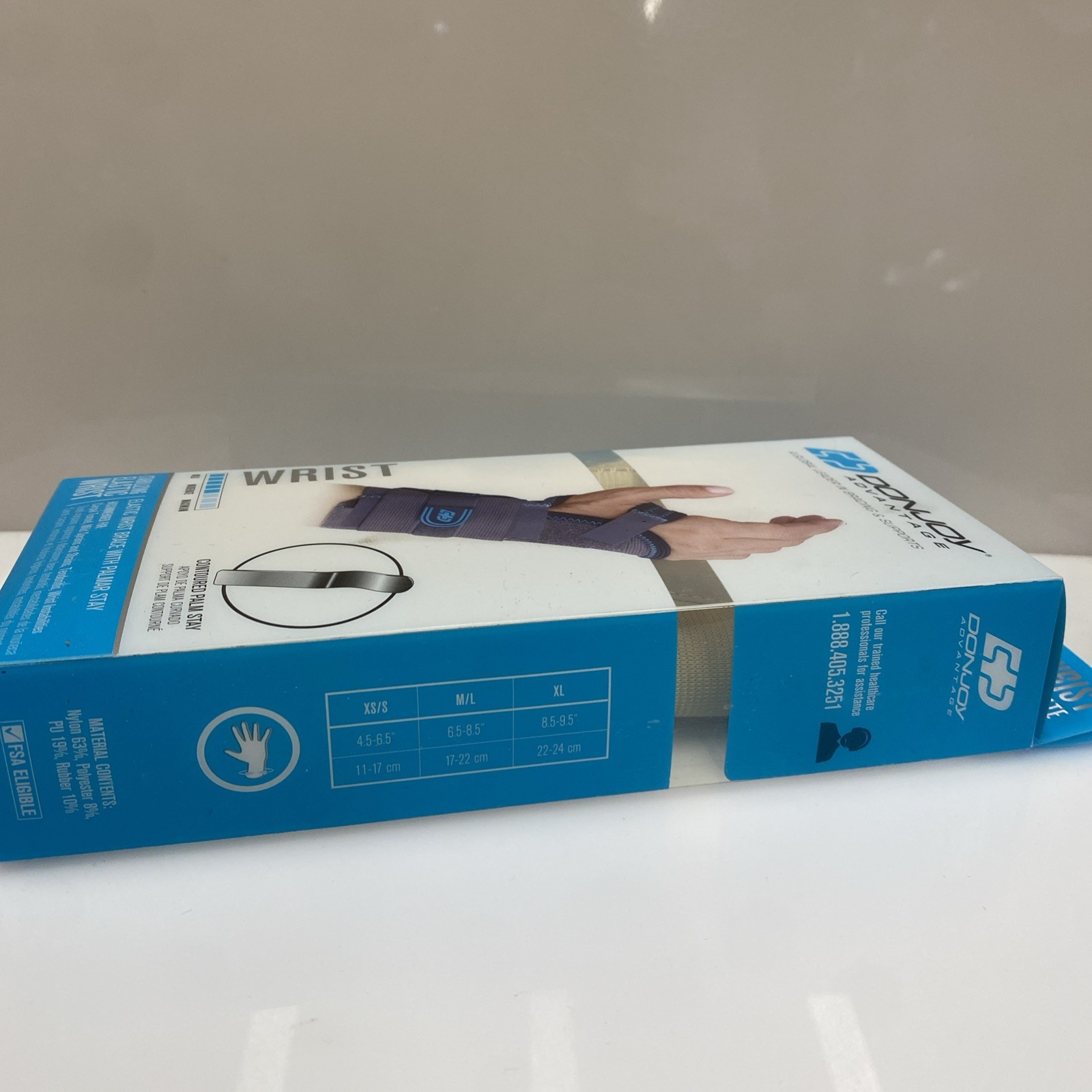 Donjoy Advantage Stabilizing Elastic Wrist with Palmer Stay, XS/S