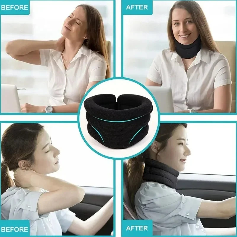Sleeping Soft Foam Cervicorrect Neck Brace Pressure Relief Cervical Pain Vertebr