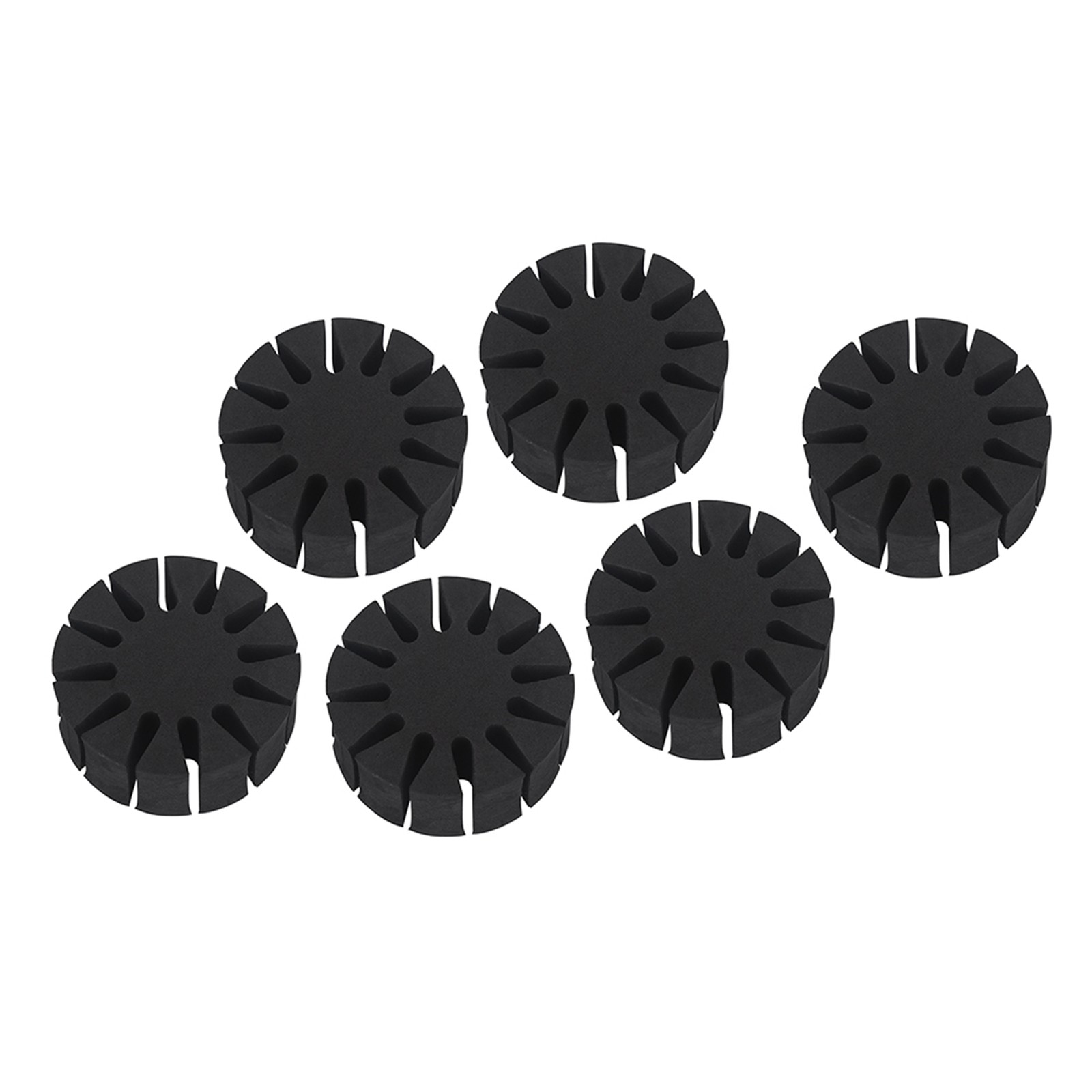 6 Pcs Durable EVA Foam Round Rack Separator Holder Outdoor Hunting Arc CX4