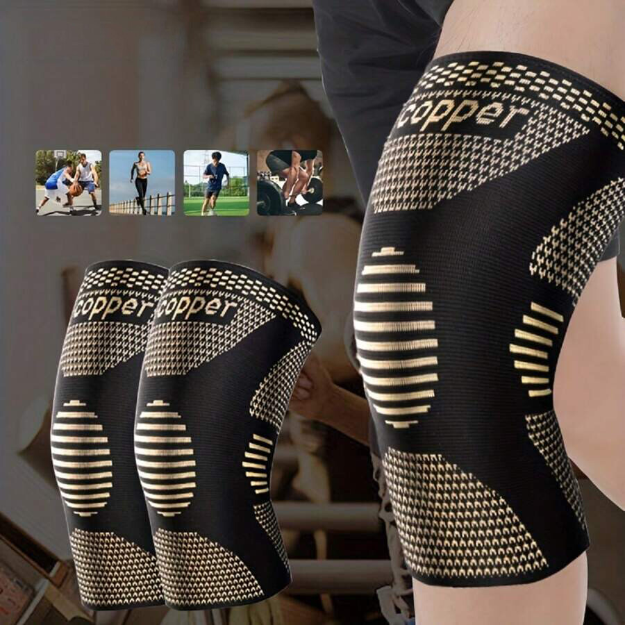 Knee Sleeve-Knee Braces for Joint Pain Relief Knee Support Womens Mens Sports in