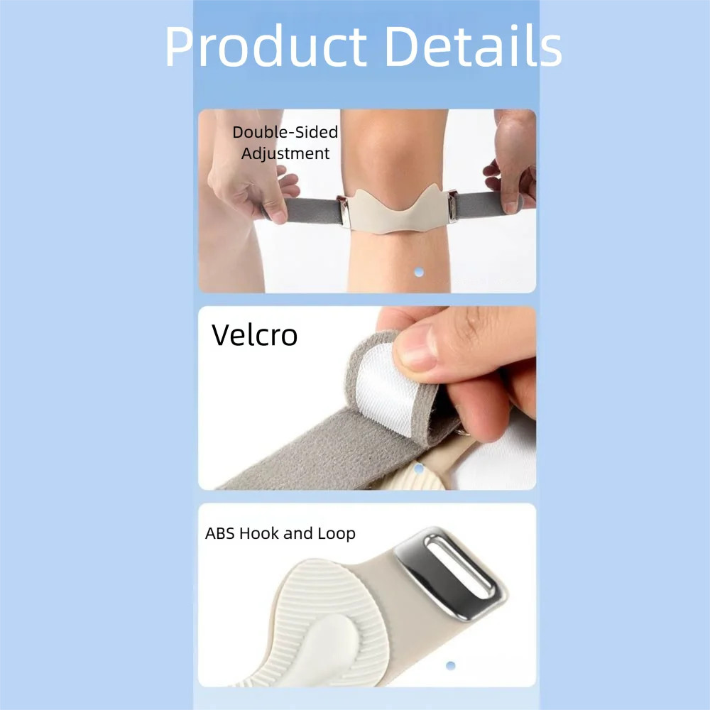 Elastic Patella Knee Strap Brace Support Sports Running Breathable Knee Pad