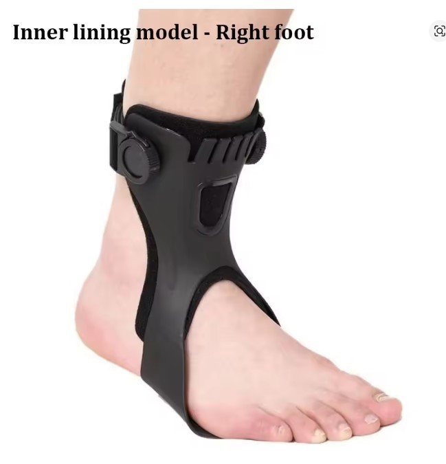 Drop Foot Brace Orthosis Ankle Support With Comfortable Inflatable Airbag US