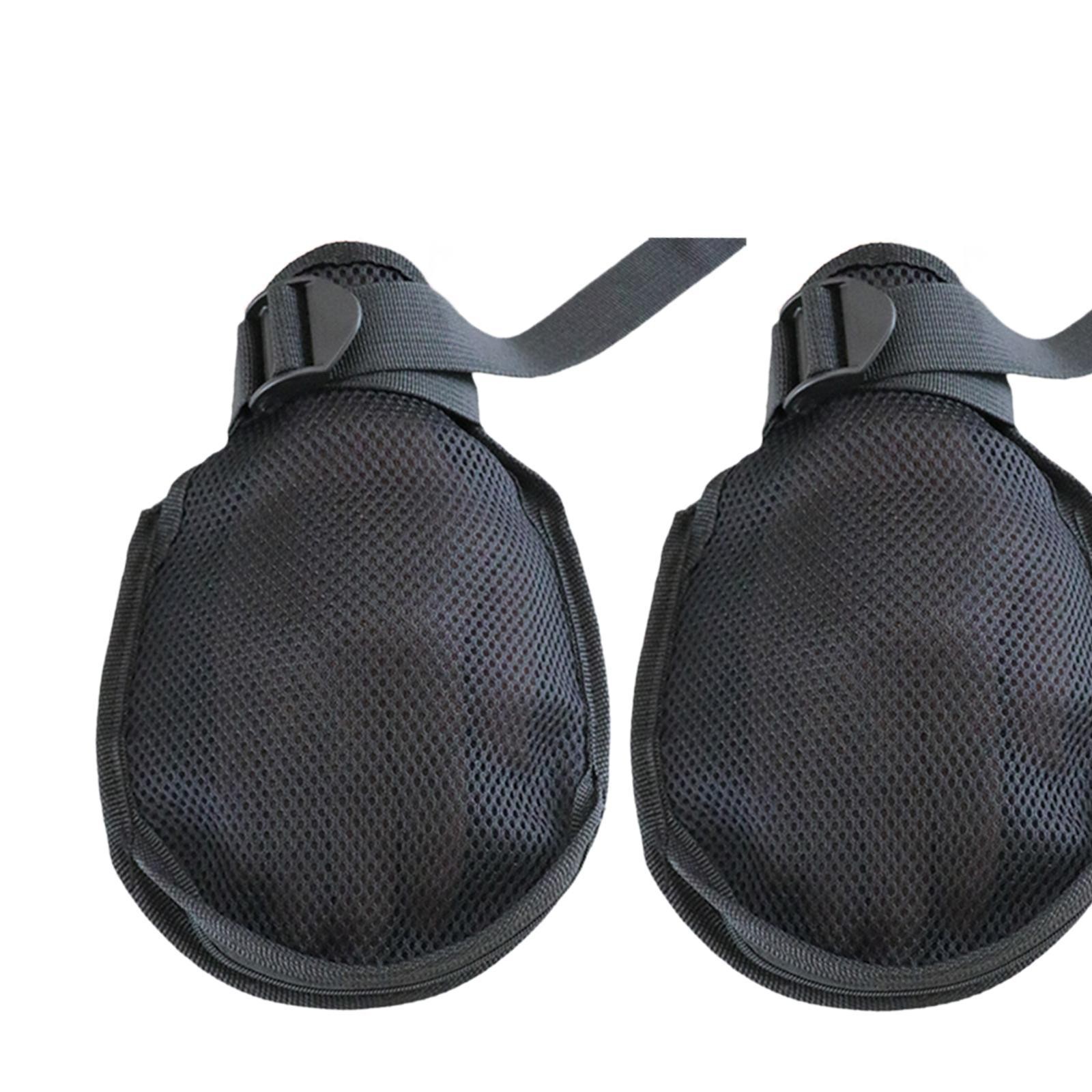 Restraints Gloves Lightweight Soft Zipper Finger Control Mitts for Patients