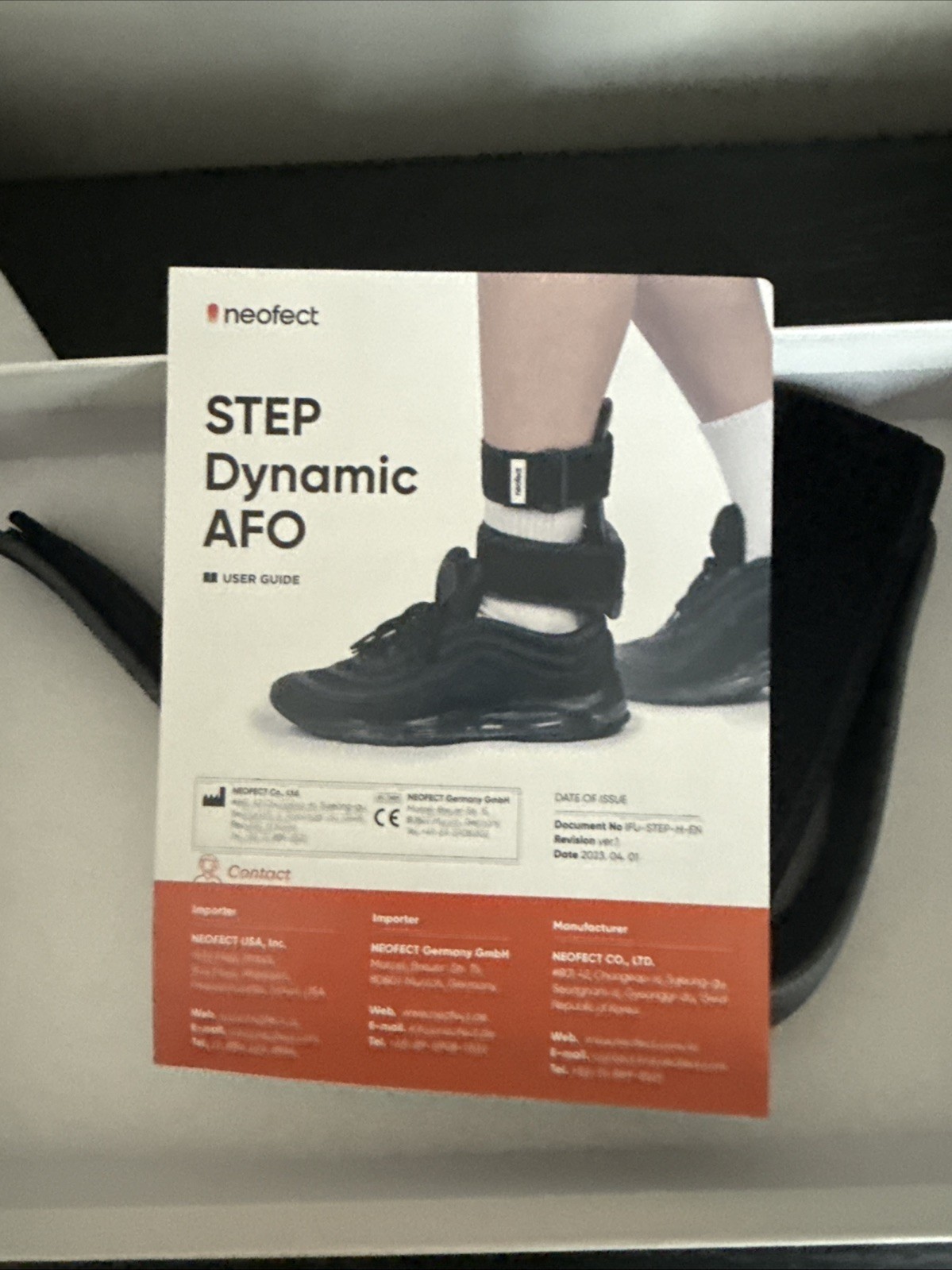 Neofect STEP Small Left AFO Foot Drop Brace, Drop Foot Brace for Walking, Ank…