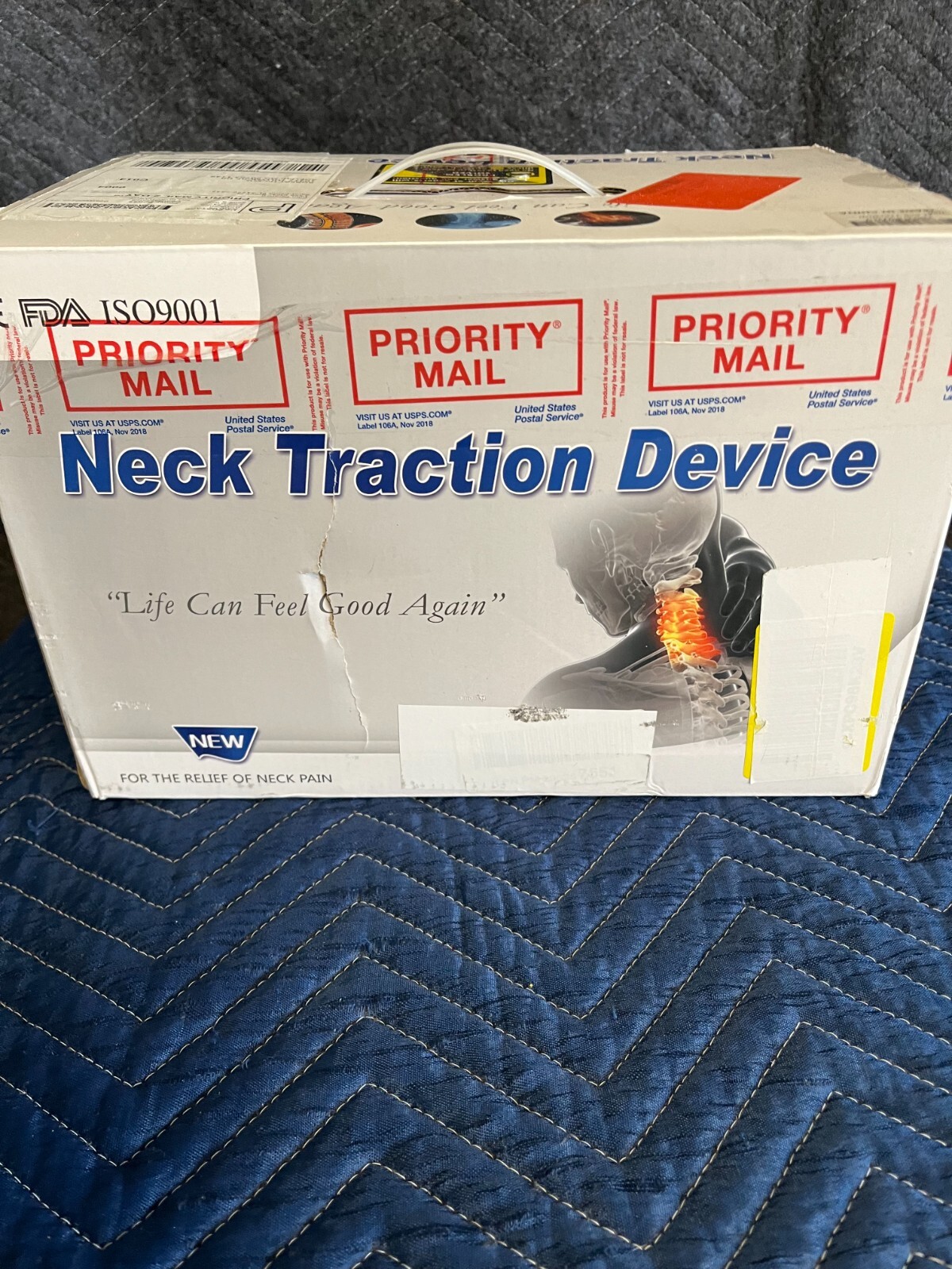 NEW CE FDA ISO9001 NECK TRACTION DEVICE AIR PRESSURE TYPE