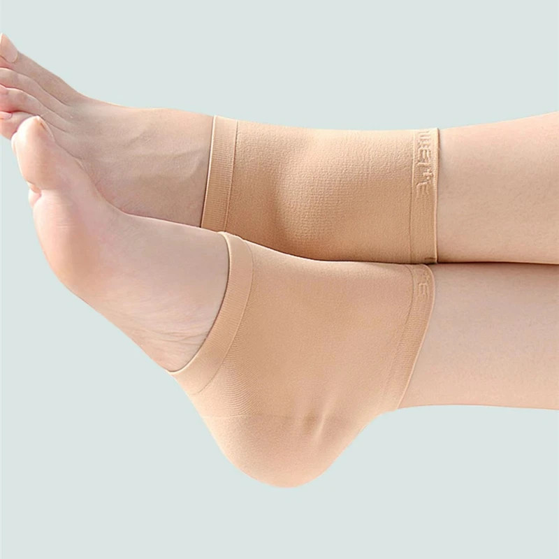 2PCS Gel Moisturizing Heel Socks Spa Sock For Foot Care Gel Heel Socks For Dry C