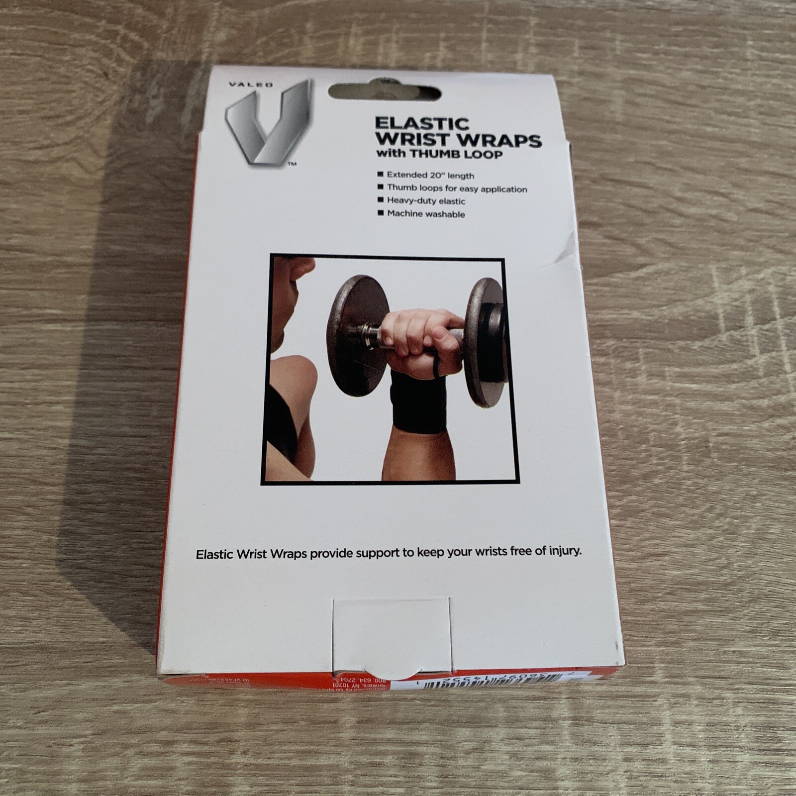 Valeo Black Stretchable Elastic Wrist Wrap New