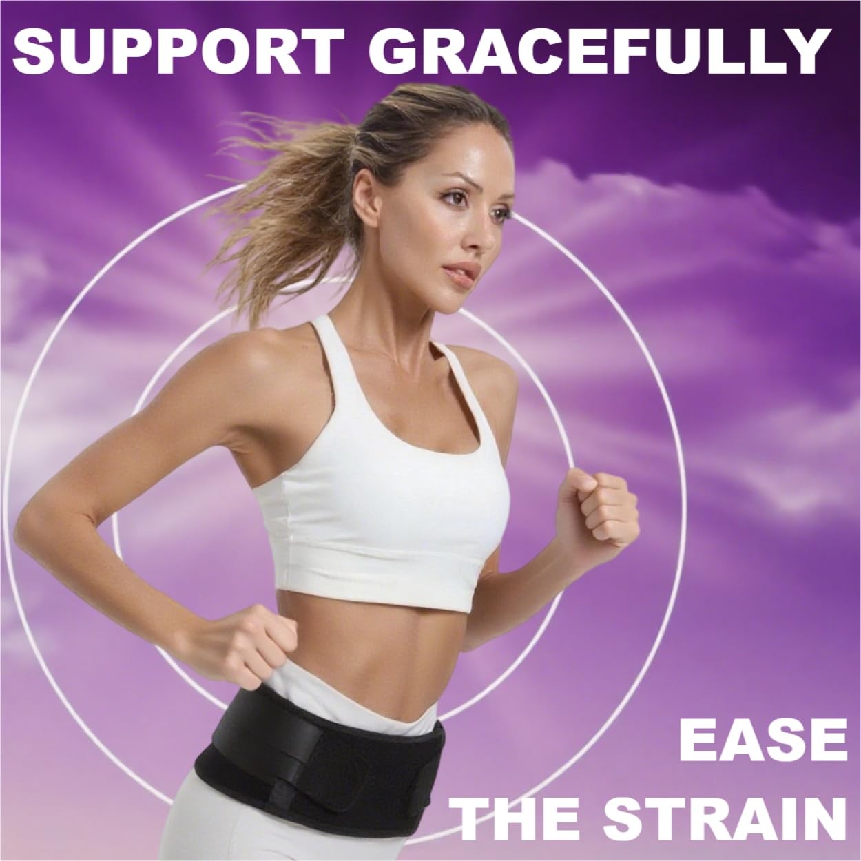 Sacroiliac Hip Belt for Women and Men Anti-Slip and Pilling-Resistant
