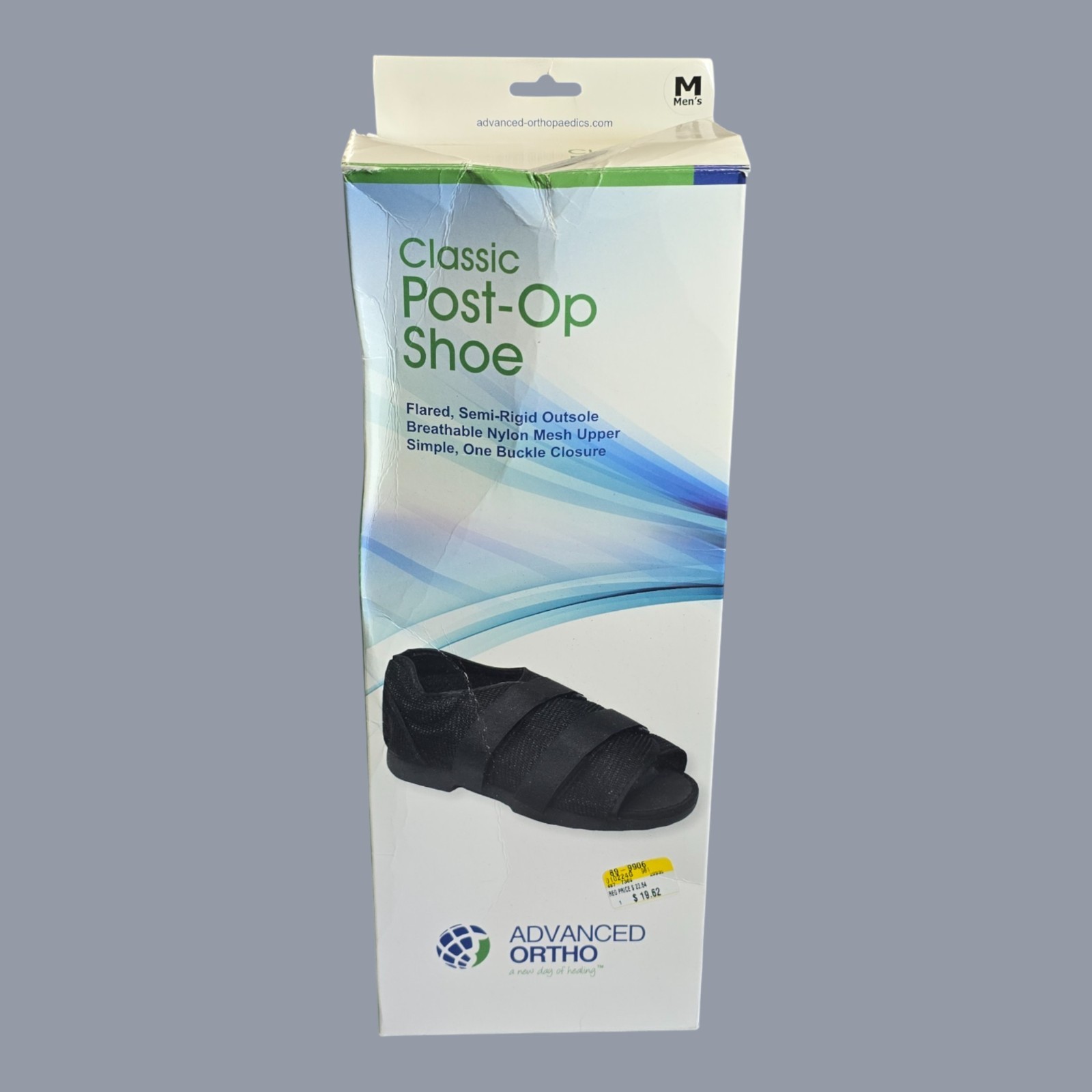NEW! Advanced Ortho Classic Post-Op Shoe Men’s Medium Shoe Size 8.5-10 #CL6