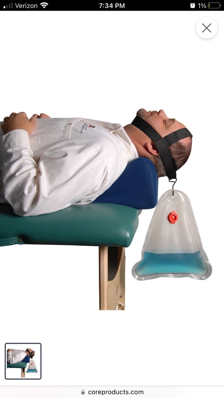 Core Cervical Traction System Soothe-a-Ciser 994