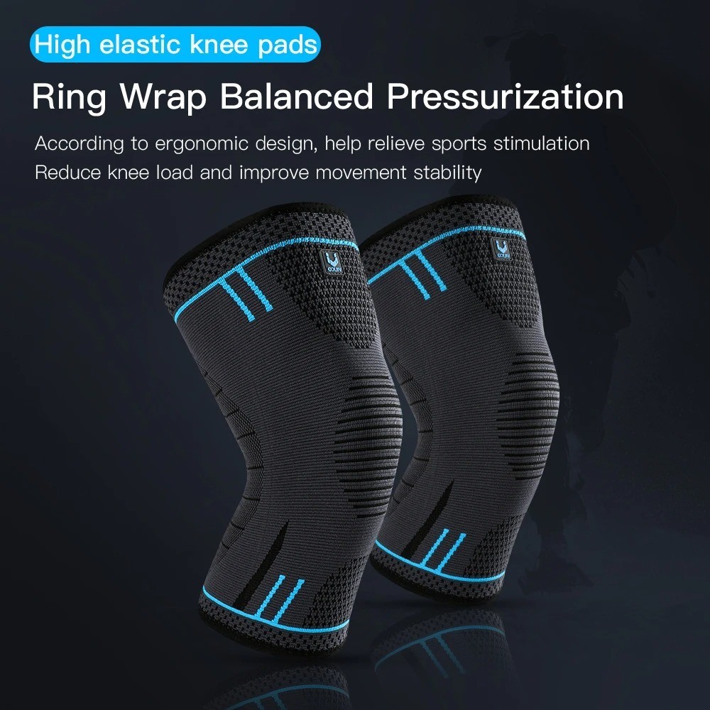 Knee Compression Sleeve Brace Support Pad Sports Knee Running Gym Basketball
