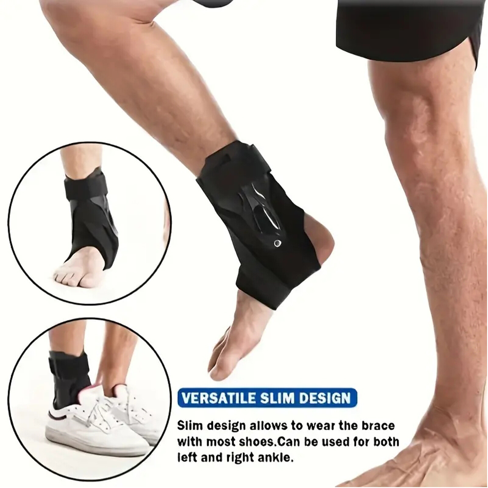 Ankle Support Brace for Ankle Sprains Men Women Sprained Brace for Basketball