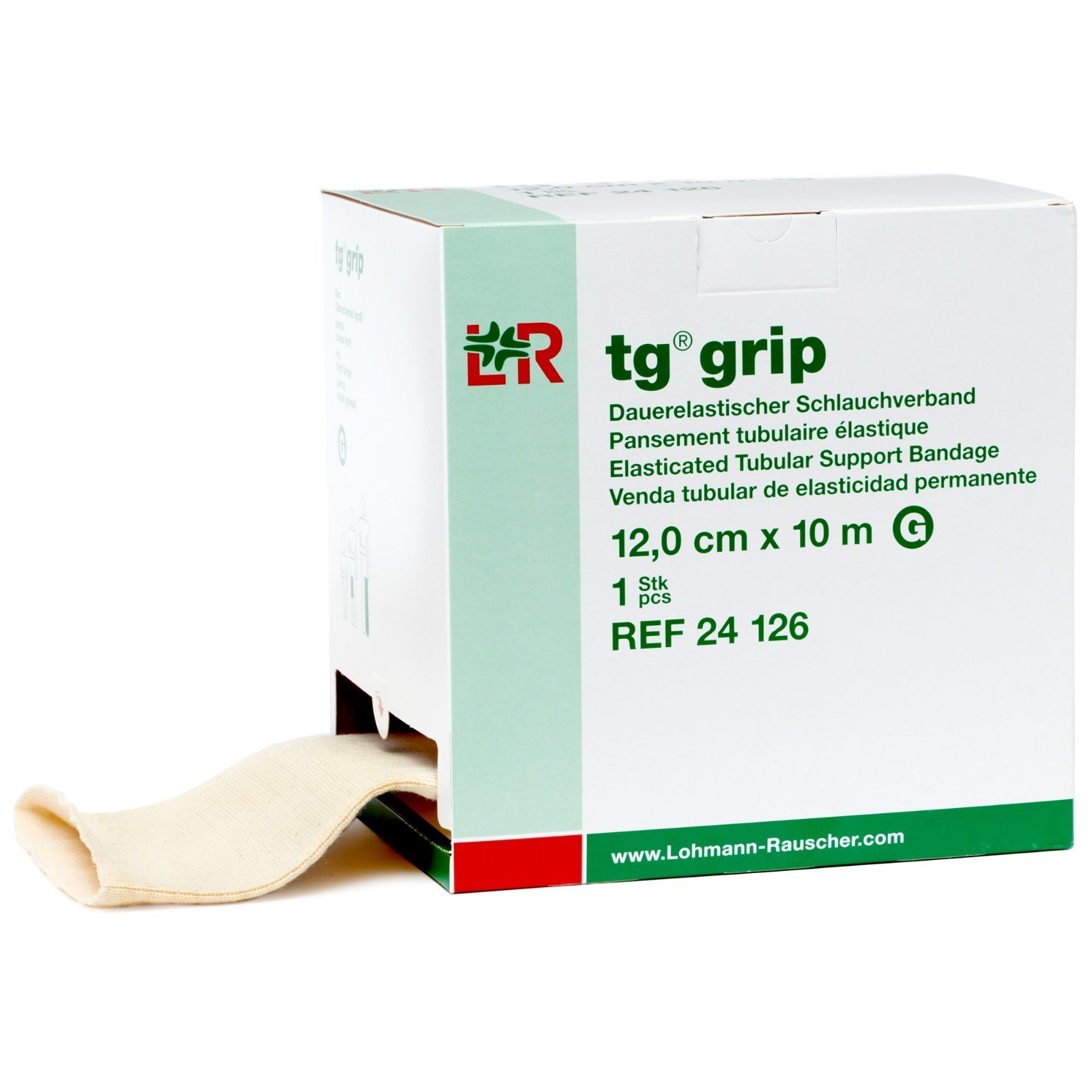 Elasticated Tubular Compression Bandage 12cm x 10m – Support for Sprains & Strai