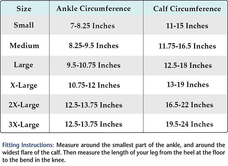 23-32mmHg Medical Compression Socks Knee High Support Stockings Open Toe (S~3XL)
