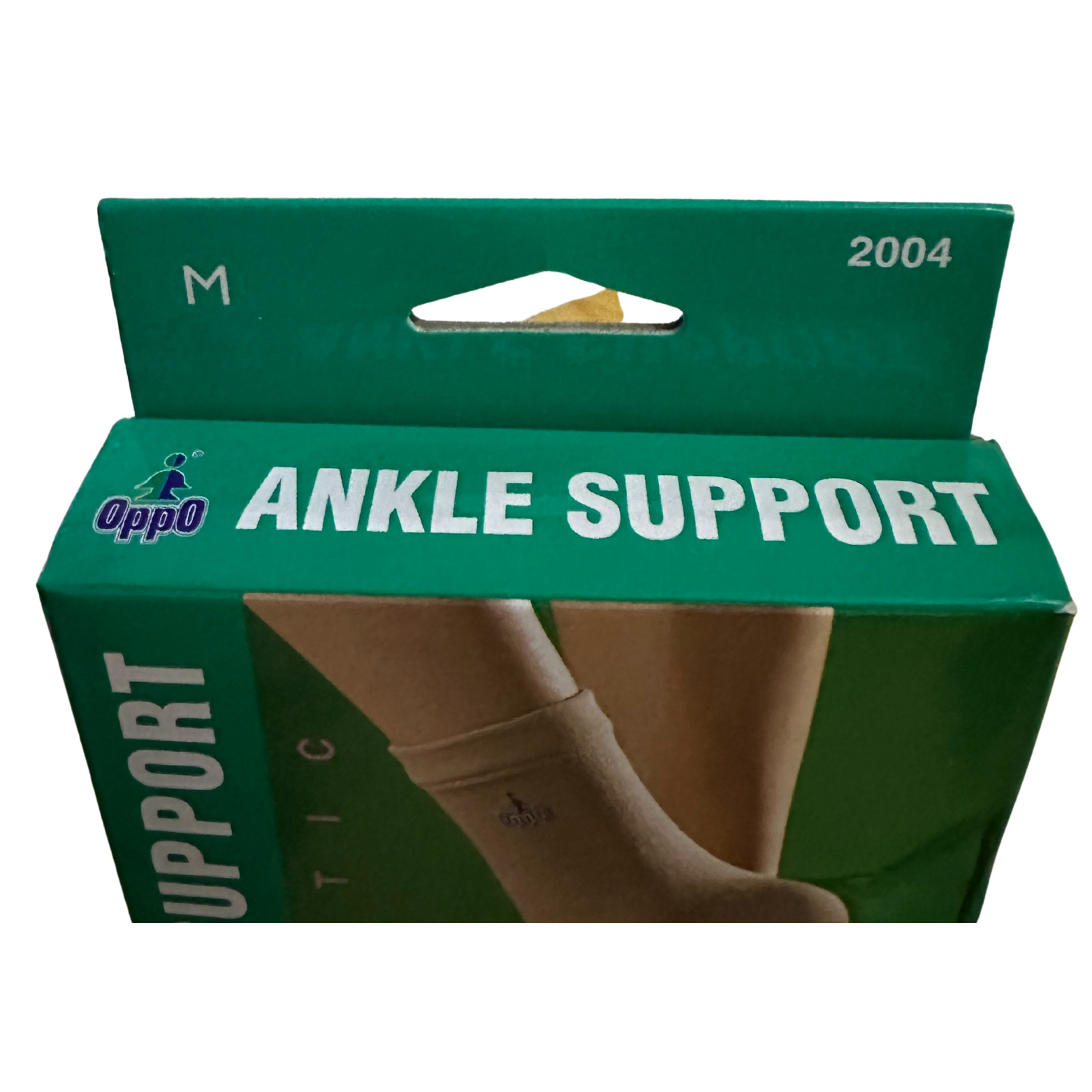 New OPPO Model 2004 4-way Stretch Elastic Ankle Support, Size M – Pack of 2
