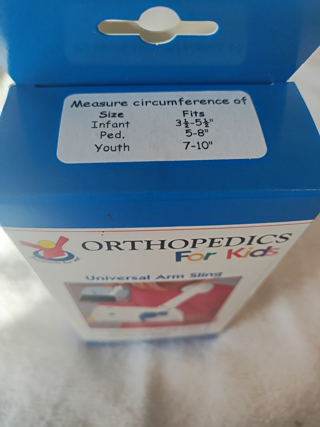 FLA Orthopedics For Kids Youth Size Universal Cradle Arm Sling New In Box