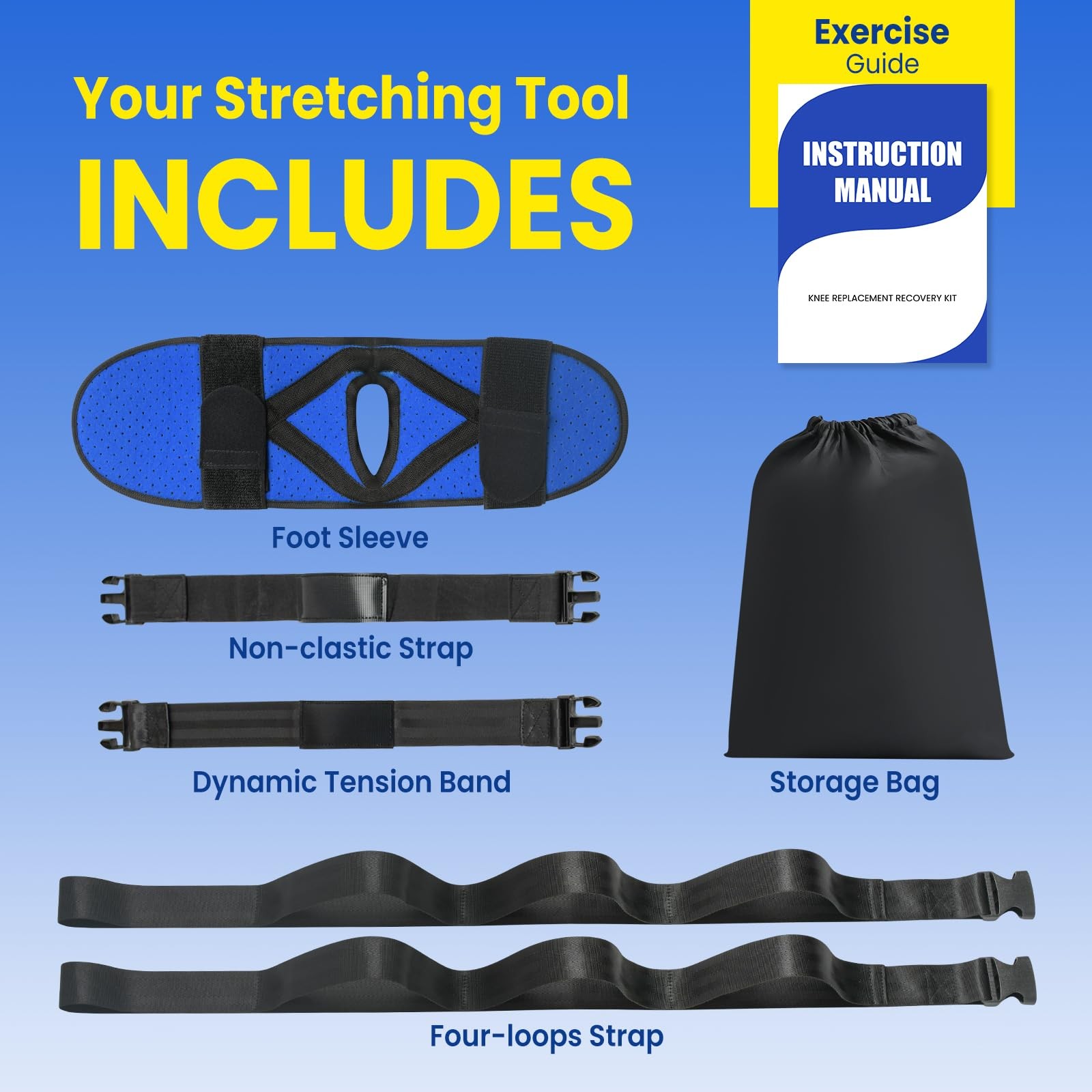 Knee Recovery Aids – Must Have Hip/Knee Surgery Recovery Equipment, Knee Reha…