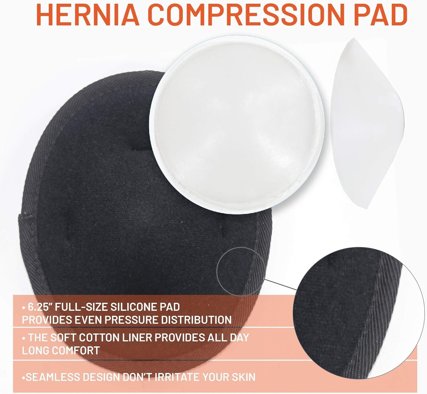 Plus Size Umbilical Hernia Support Belt I Pain and Discomfort Relief from Umb…