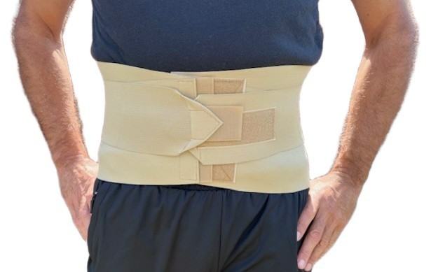 Alpha Medical Double Pull Lumbar Sacral Back Support Brace