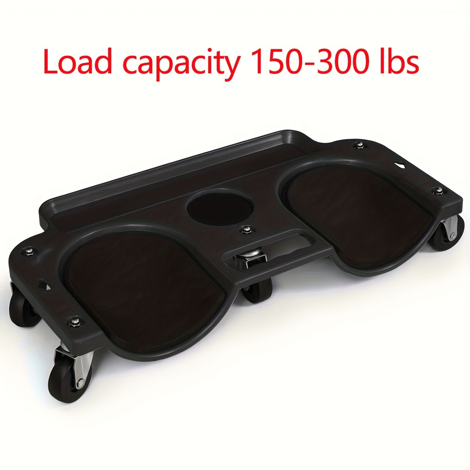 Rolling Knee Pad Platform Wheels Tool Tray ABS Cushioned Flooring Carpenter