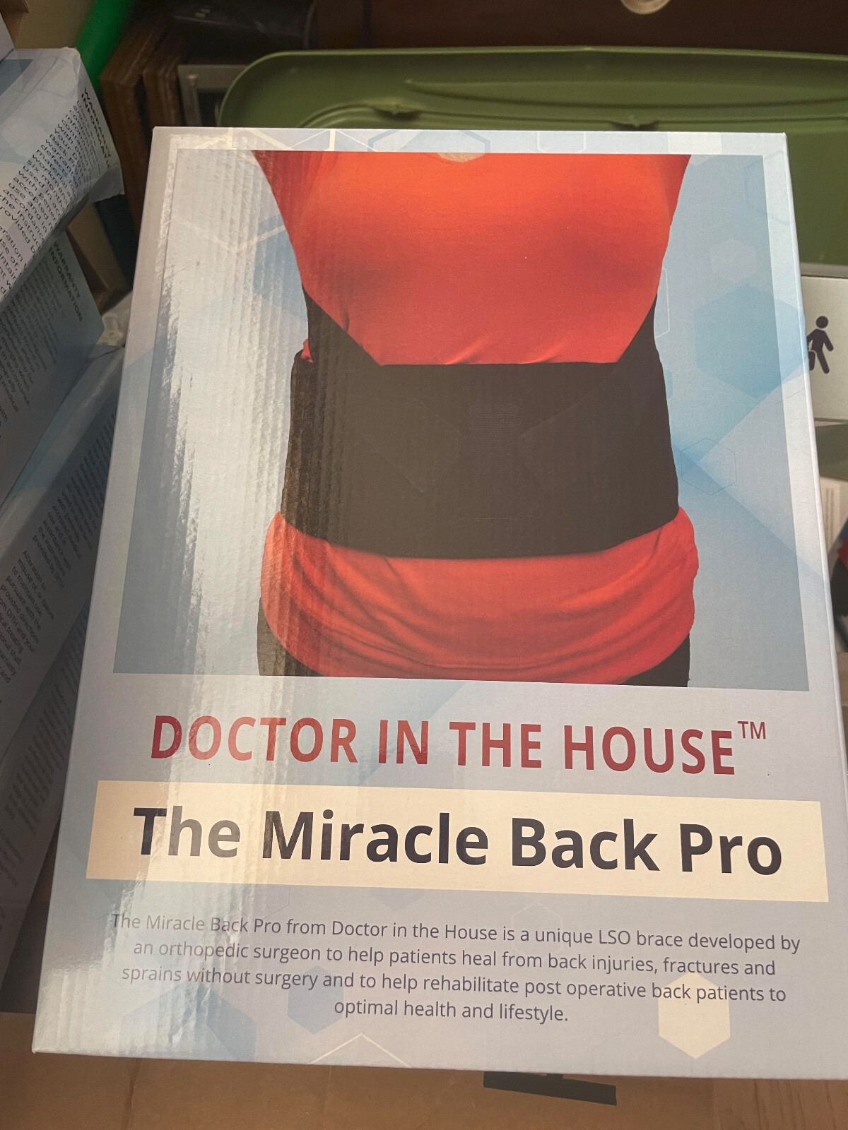 DOCTOR IN THE HOUSE New Miracle Back Pro (L0650) Size Large (L)