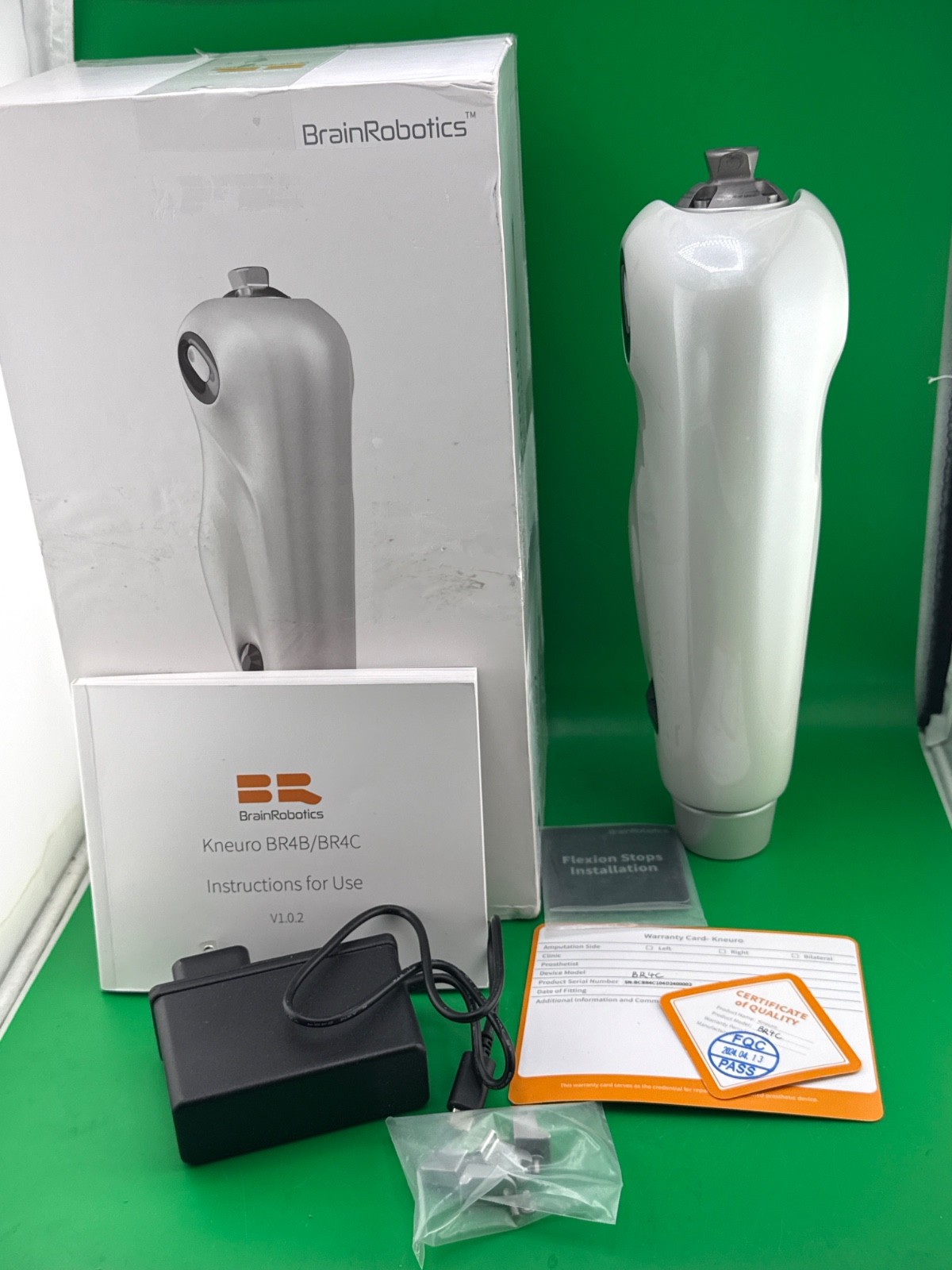 Brainrobotics brain robotics Kneuro Microprocessor prosthetic knee. New cond