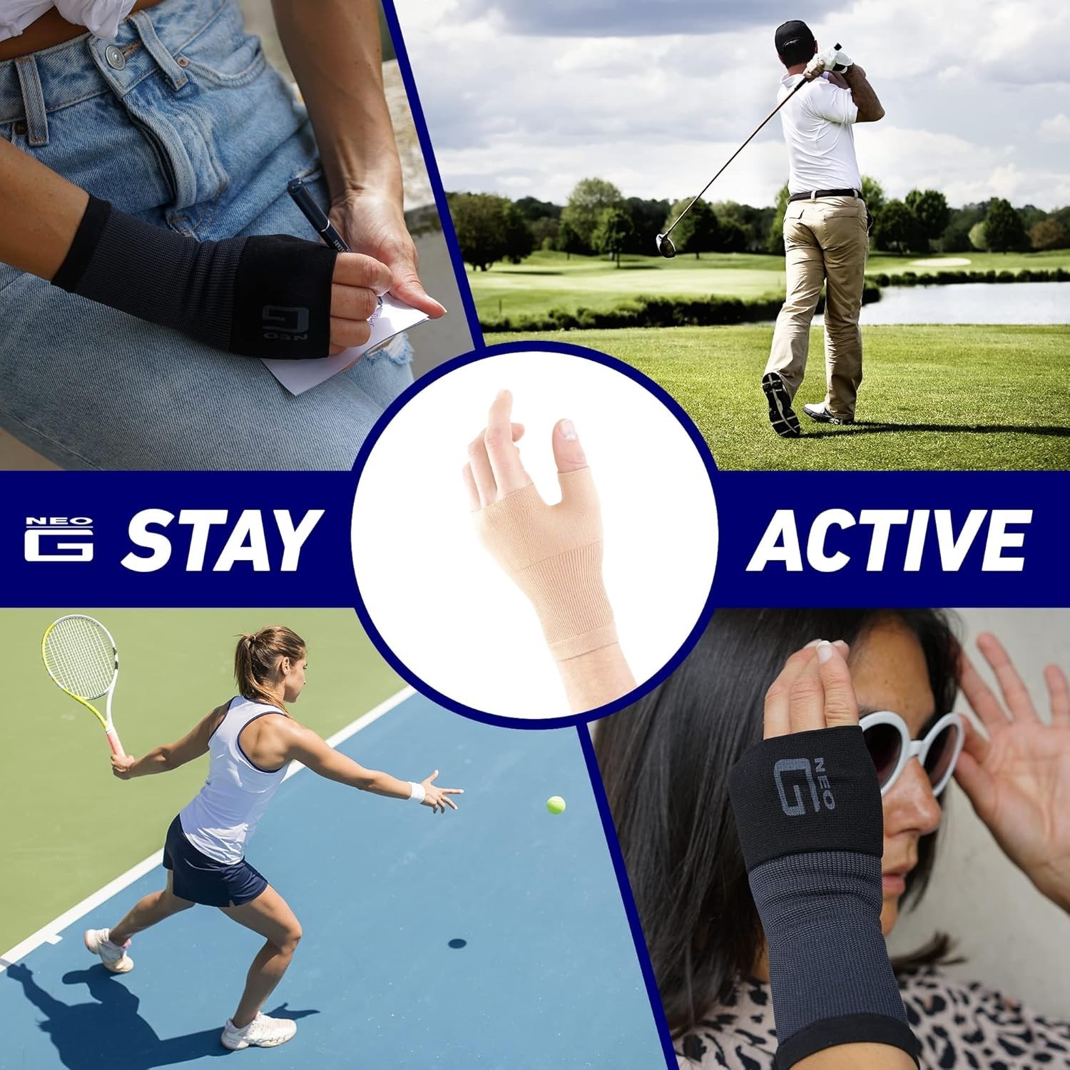 Pull-On Wrist Support for Sprains and Joint Pain – Comfortable and Lightweight