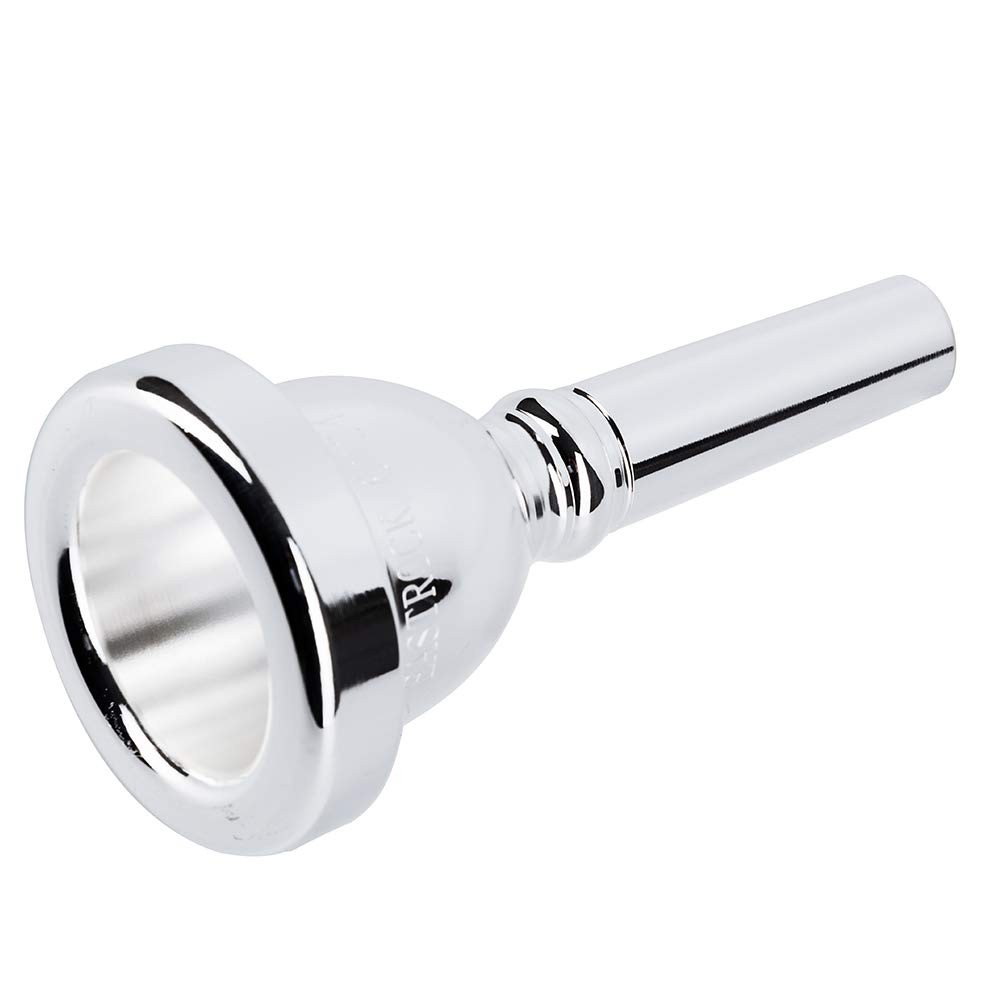 Standard Tuba Mouthpiece, Silver Plated Tuba Mouthpiece Size U, Tuba Player R…