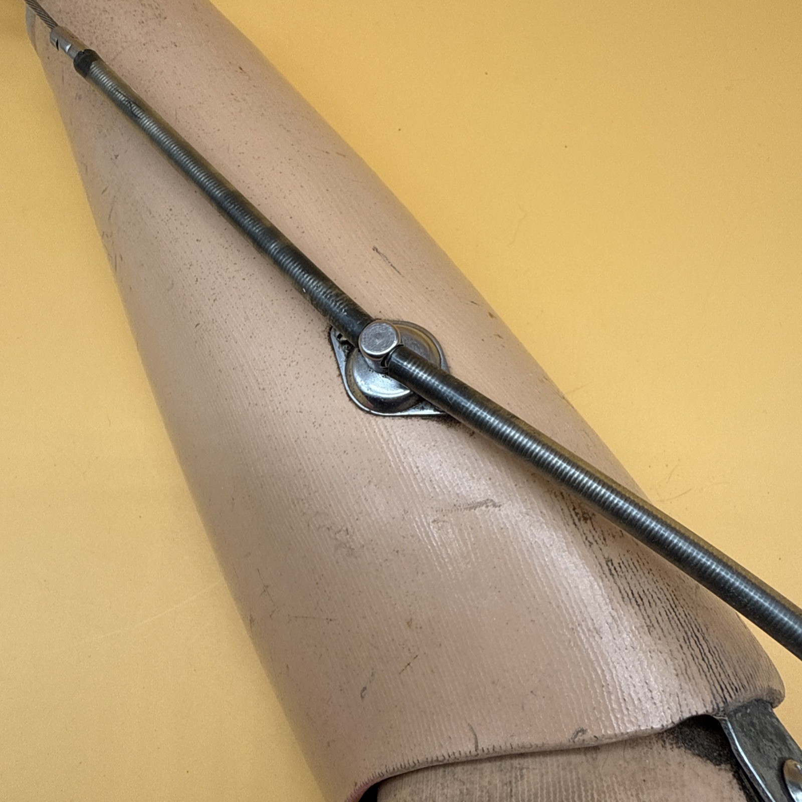 Vintage Prosthetic Adult Arm Body Powered Dorrance Hook & Hand Display Prop