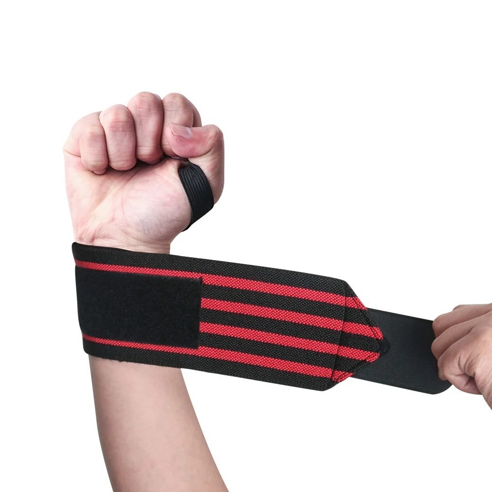 Gym Sports Wrist Band Brace Wrap Adjustable Support Strap Carpal Tunnel Bandage