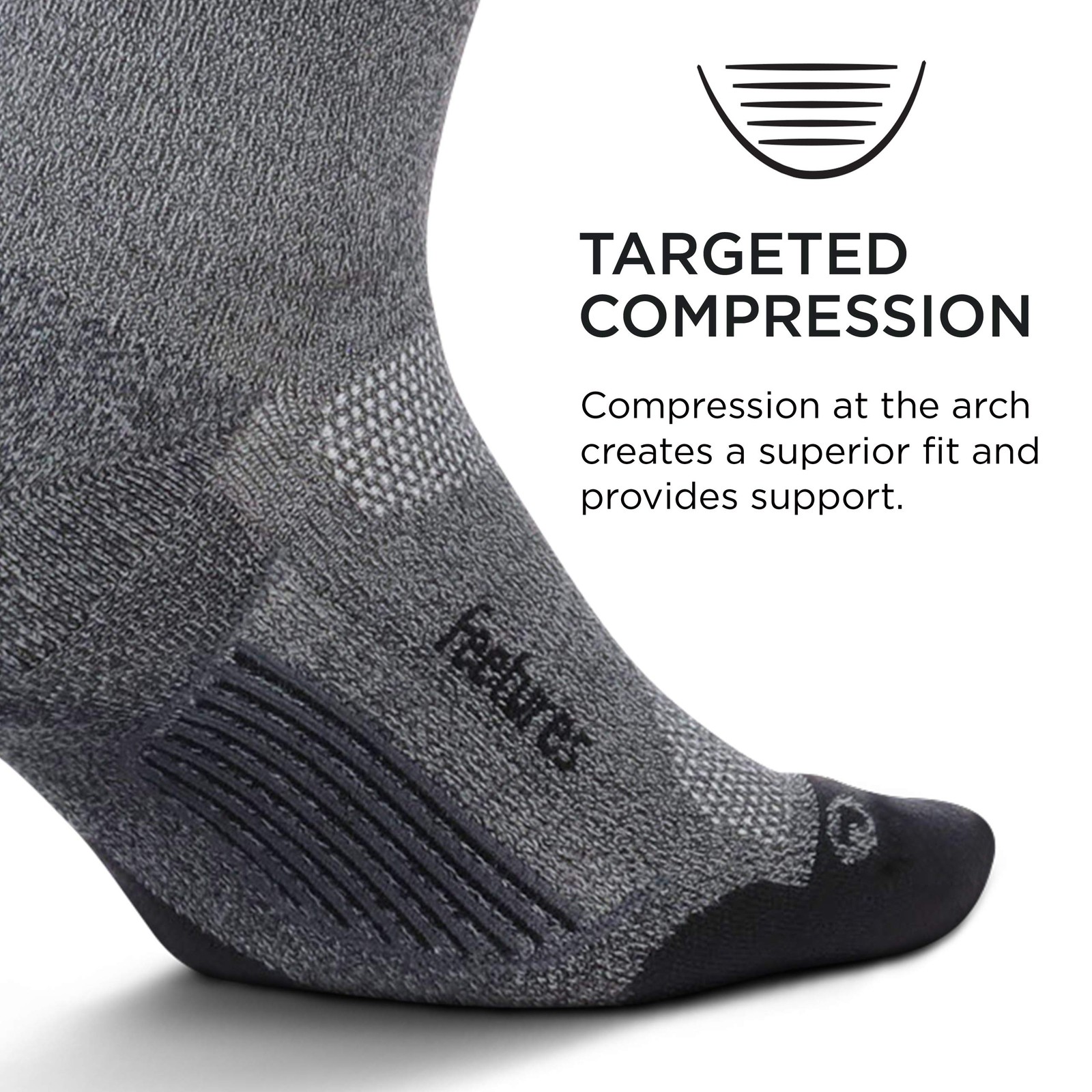 Graduated Compression Light Cushion Knee High Socks – Travel Compression Sock…